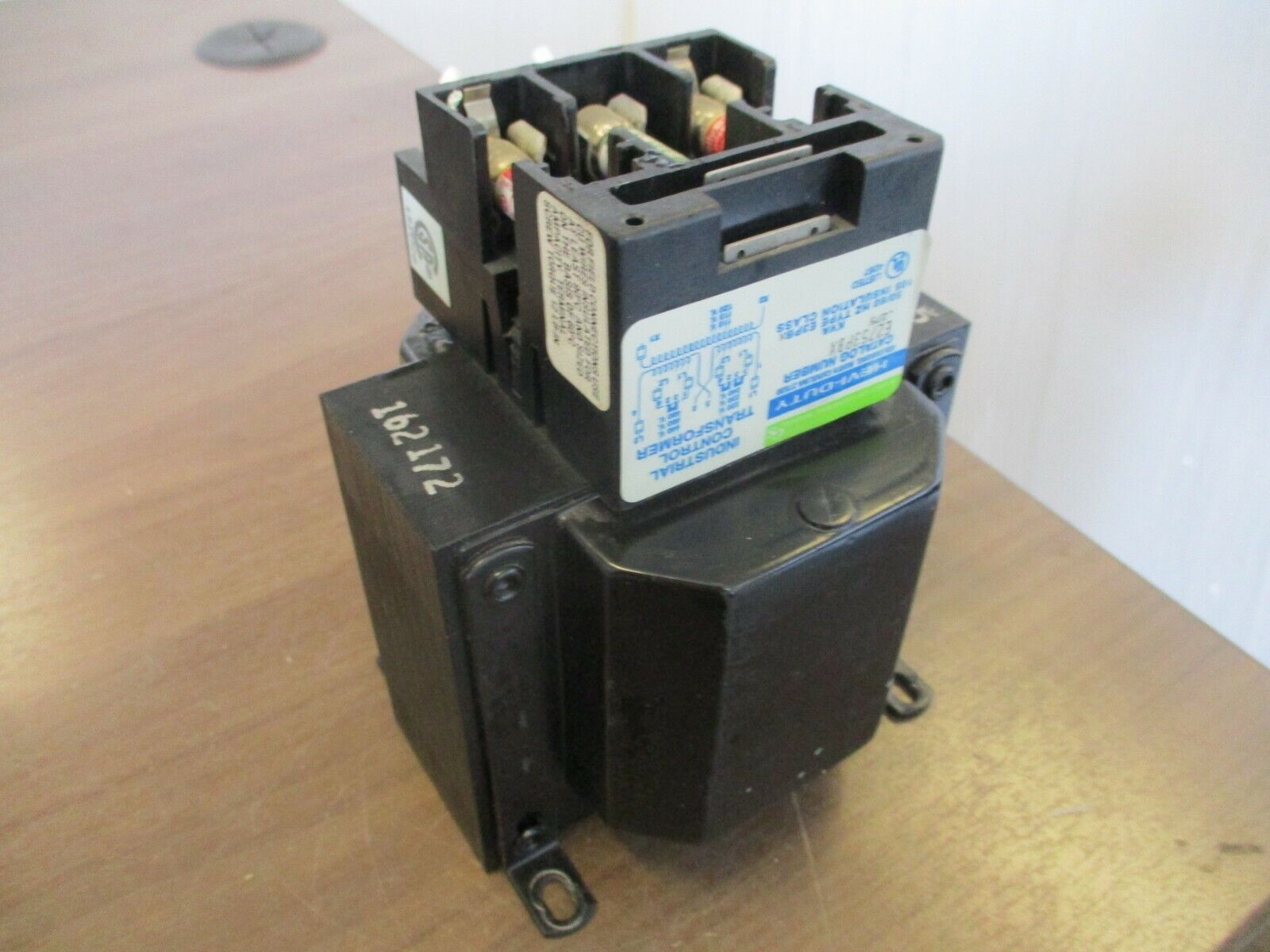 Hevi-Duty Control Transformer E2753PBX 0.275kVA Pri: 240/480V Sec: 120V Used