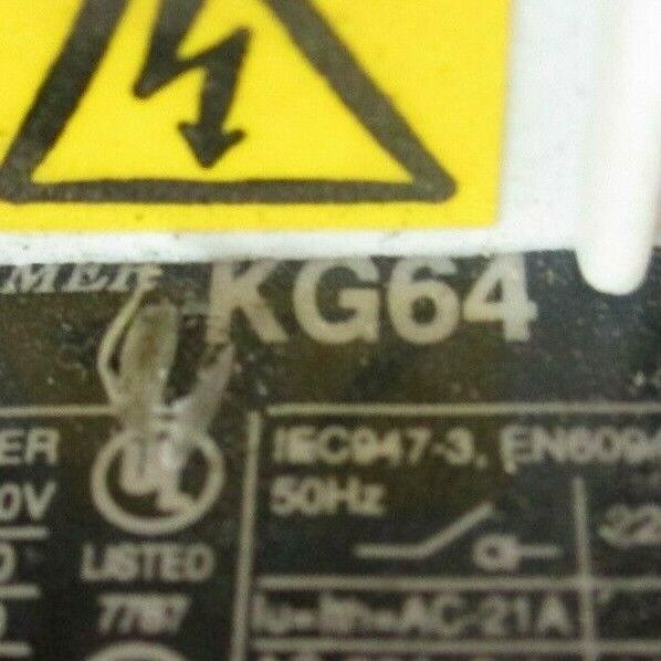 Kraus & Naimer Disconnect Switch KG64 60A 600V *No Handle* Used