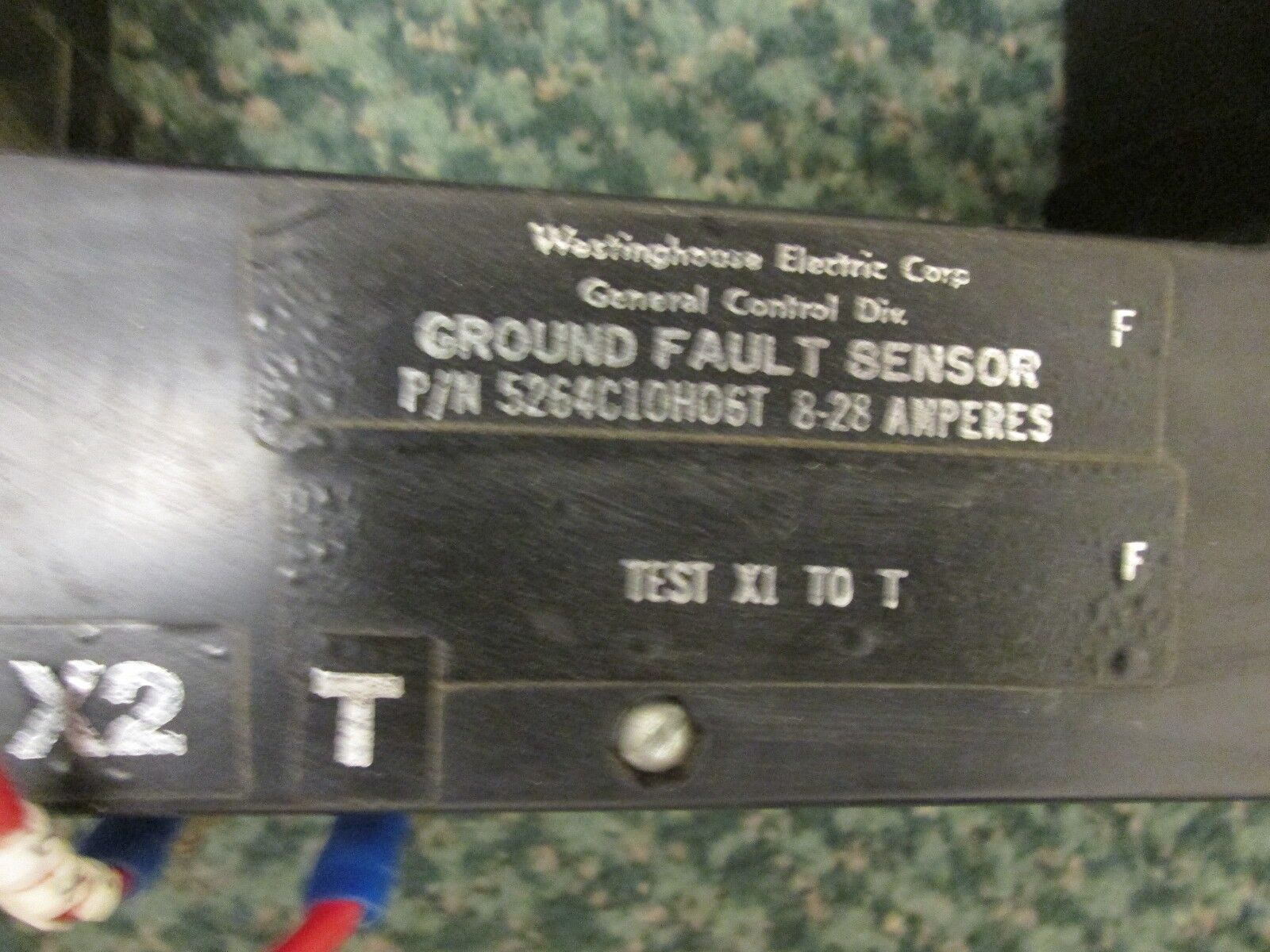 Westinghouse Ground Fault Sensor 5264C10H06T 8-28A Used