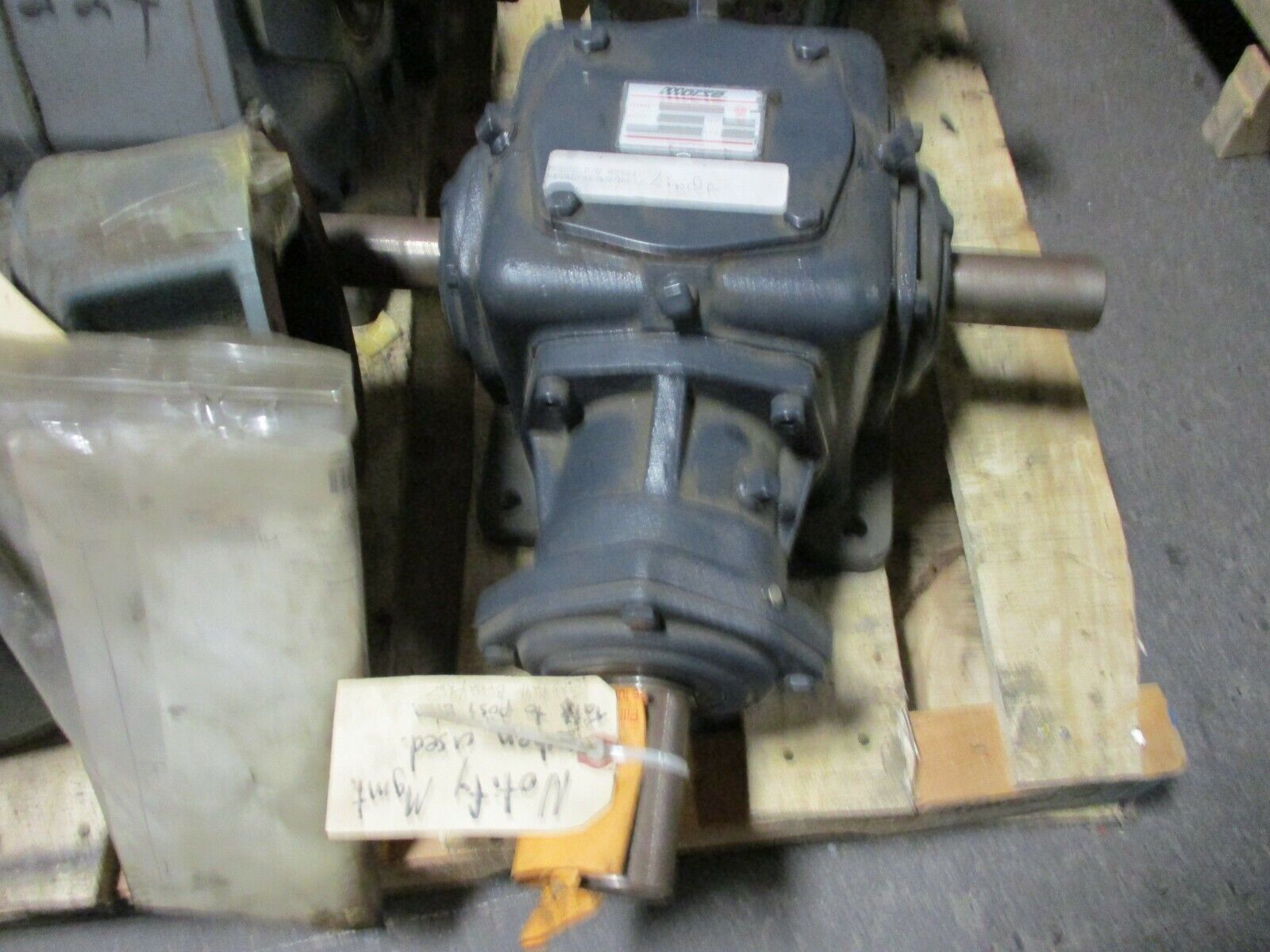 Morse Spiral Bevel Gear 8M 1-LR-5 Ratio 1:1 1750 RPM 53.53 HP Used