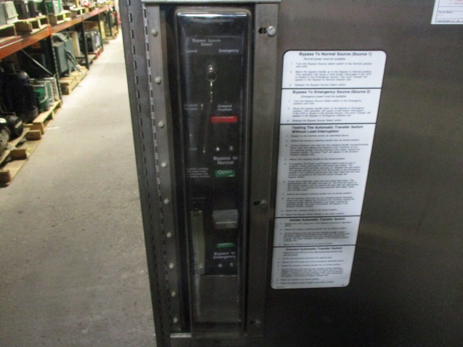 Cummins PowerCommand Stainless Steel Automatic Transfer Switch BTPC400-6742 400A