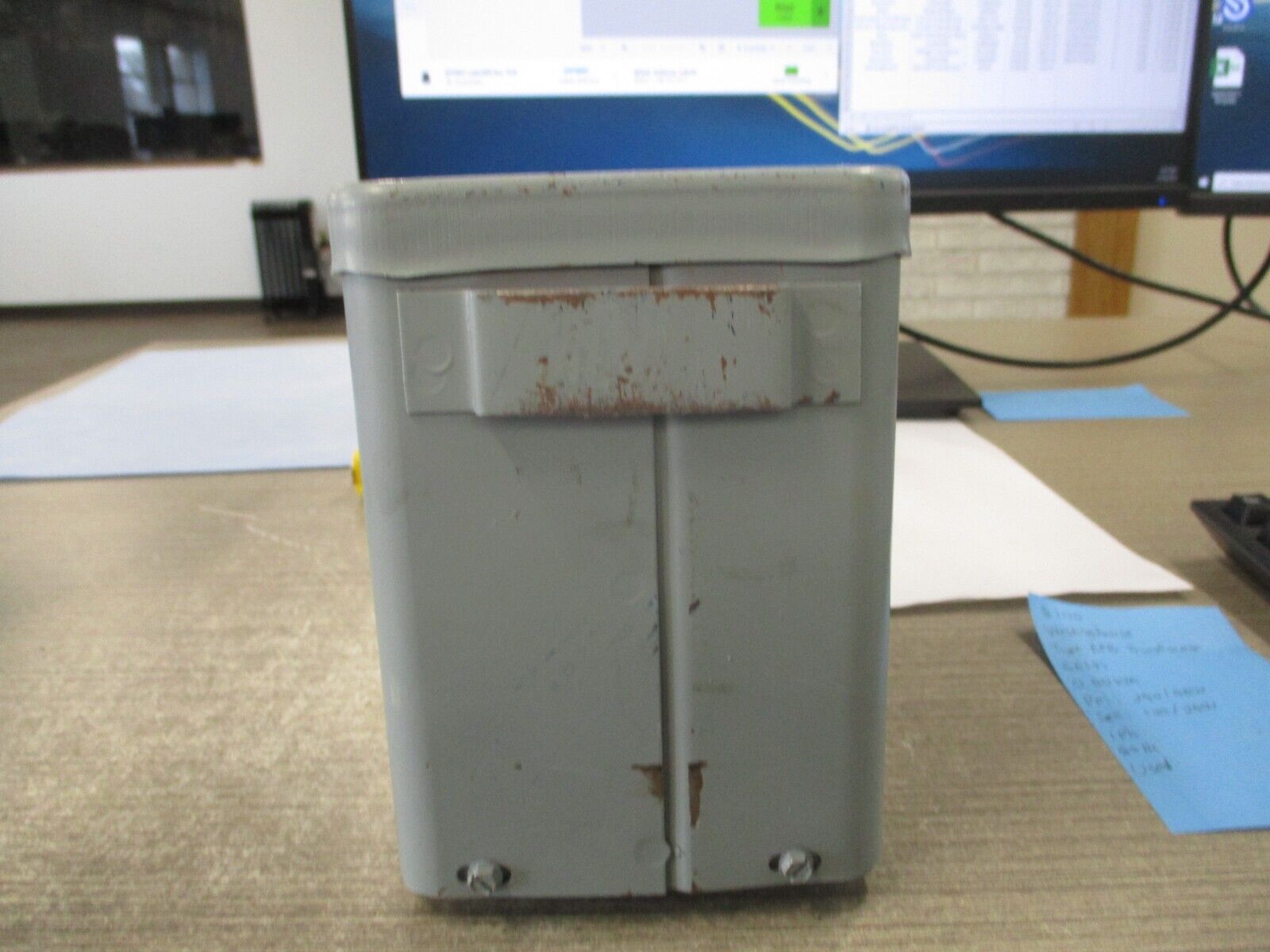 Westinghouse Type EPB Transformer 6E191 0.50 KVA Pri:240/480V Sec:120/240V 1Ph