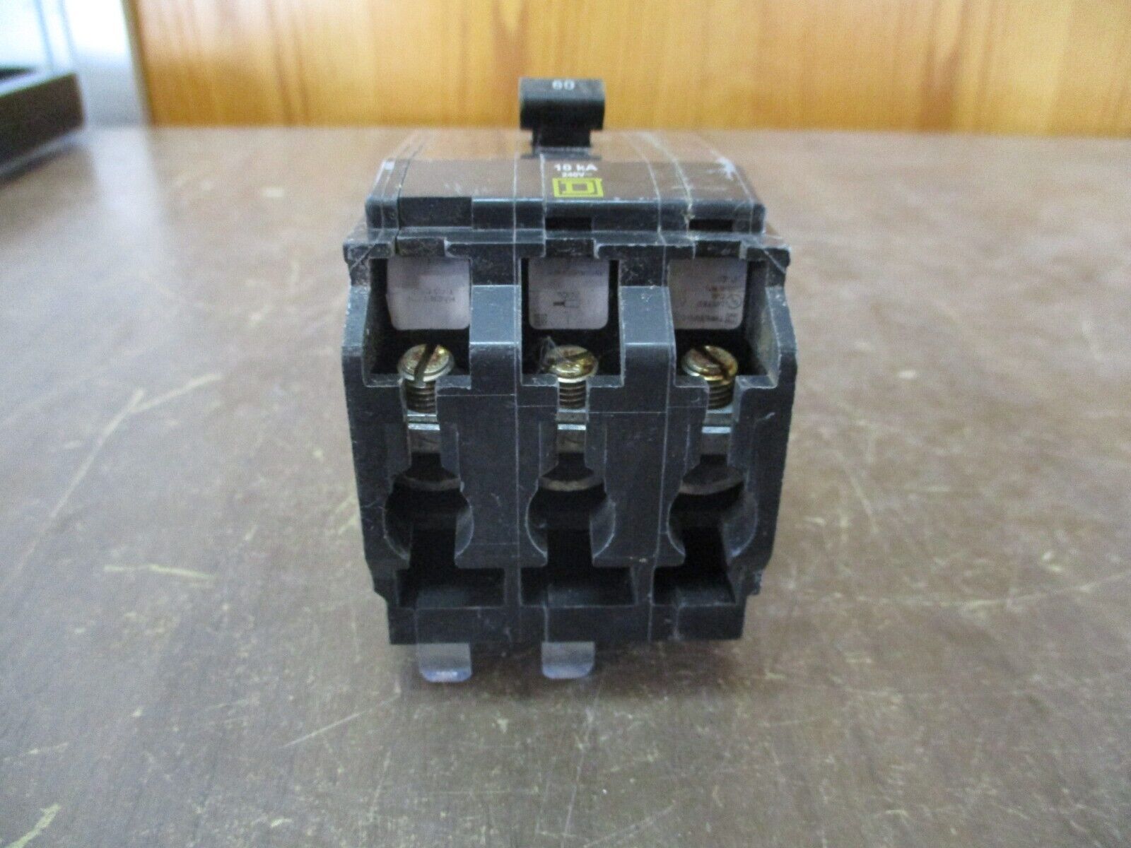 Square D Clip-On Circuit Breaker QO360 60A 240V 3P Used