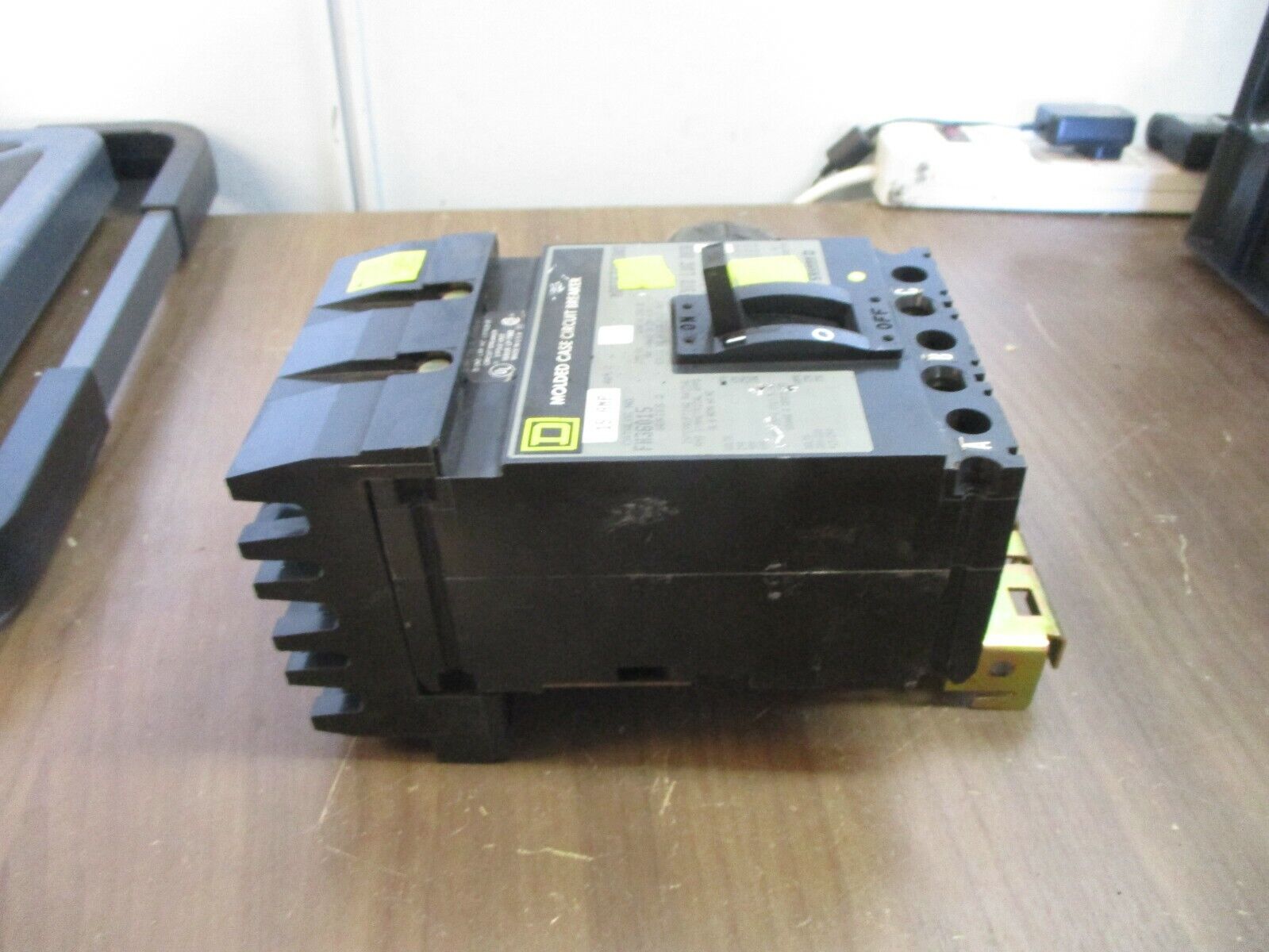 Square D I-Line Circuit Breaker FH36015 Ser. 2 15A 600V 3P Used