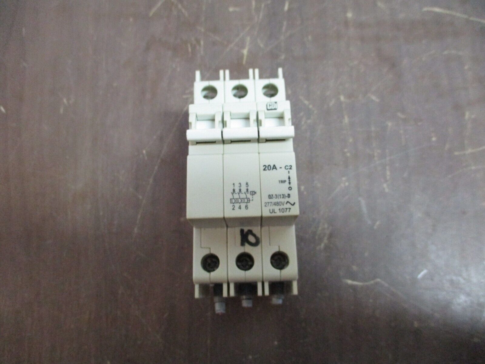 CBi Circuit Breaker QZ-3(13)-D-20 20A 277/480V 3P Used