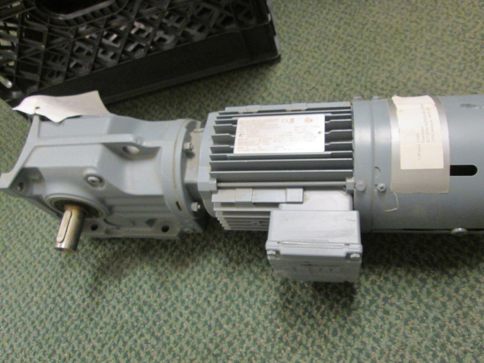 Sew-Eurodrive Gear Motor K37 DT80N4/TH/ES1R .75KW 1700-214RPMs 3Ph Used