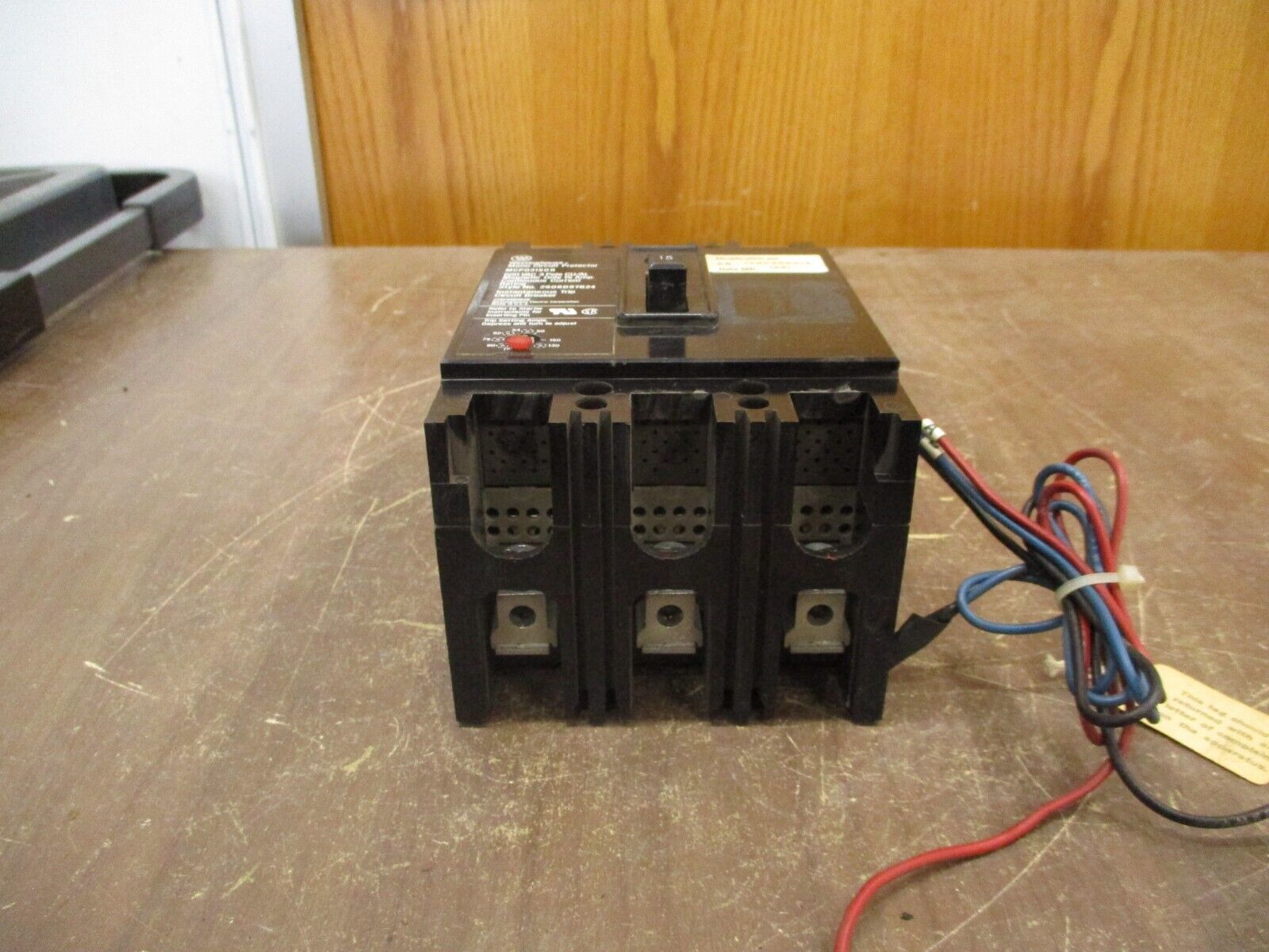 Westinghouse Motor Protector Circuit Breaker MCP03150R 15A 600V Trip: 50-150A 3P