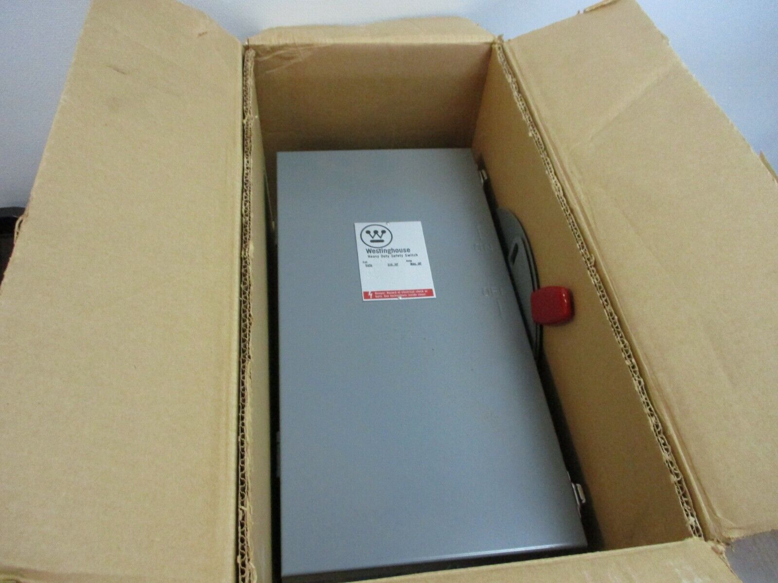 Westinghouse 3R Non-Fasible Safety Switch/Disconnect RHUN361 30A 600V