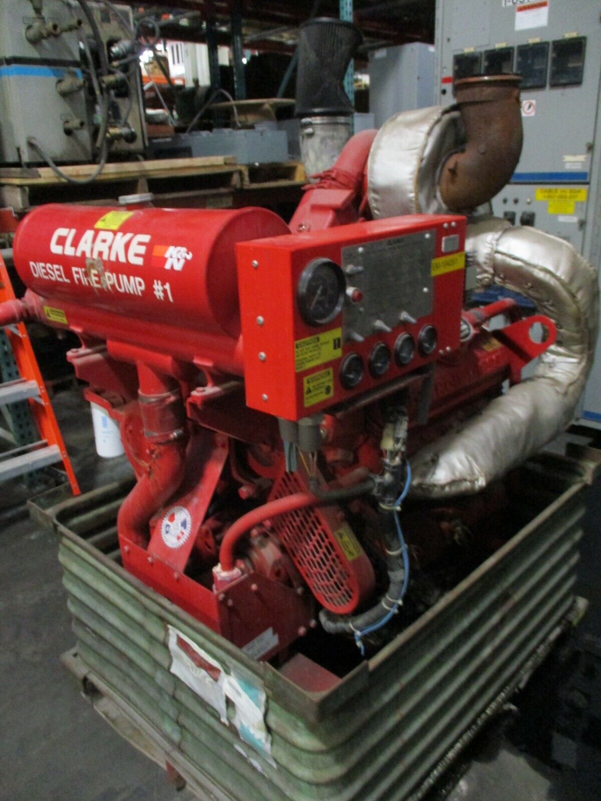 Detroit Diesel DDFP-L6FA Series Diesel Engine 80647412 6-Cylinder 444.7hrs Used