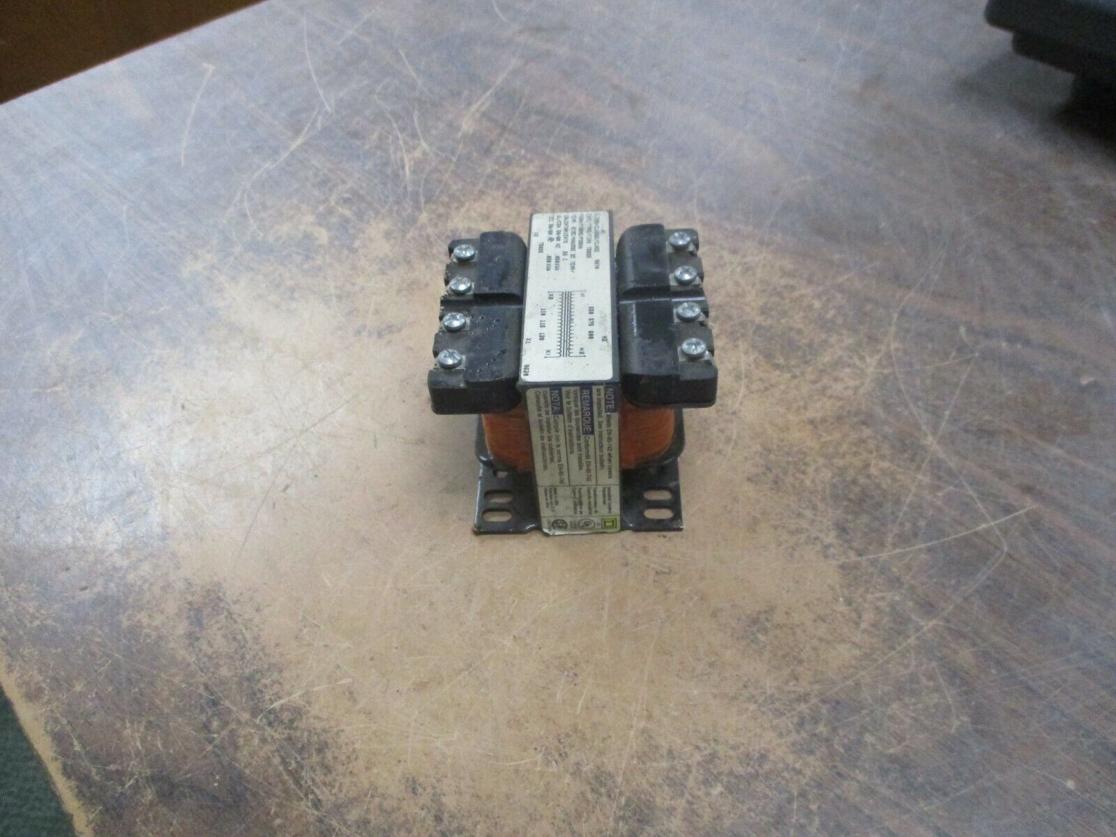 Square D Transformer 9070T50D5 0.05KVA Pri: 600V Sec: 120V 50/60Hz Used