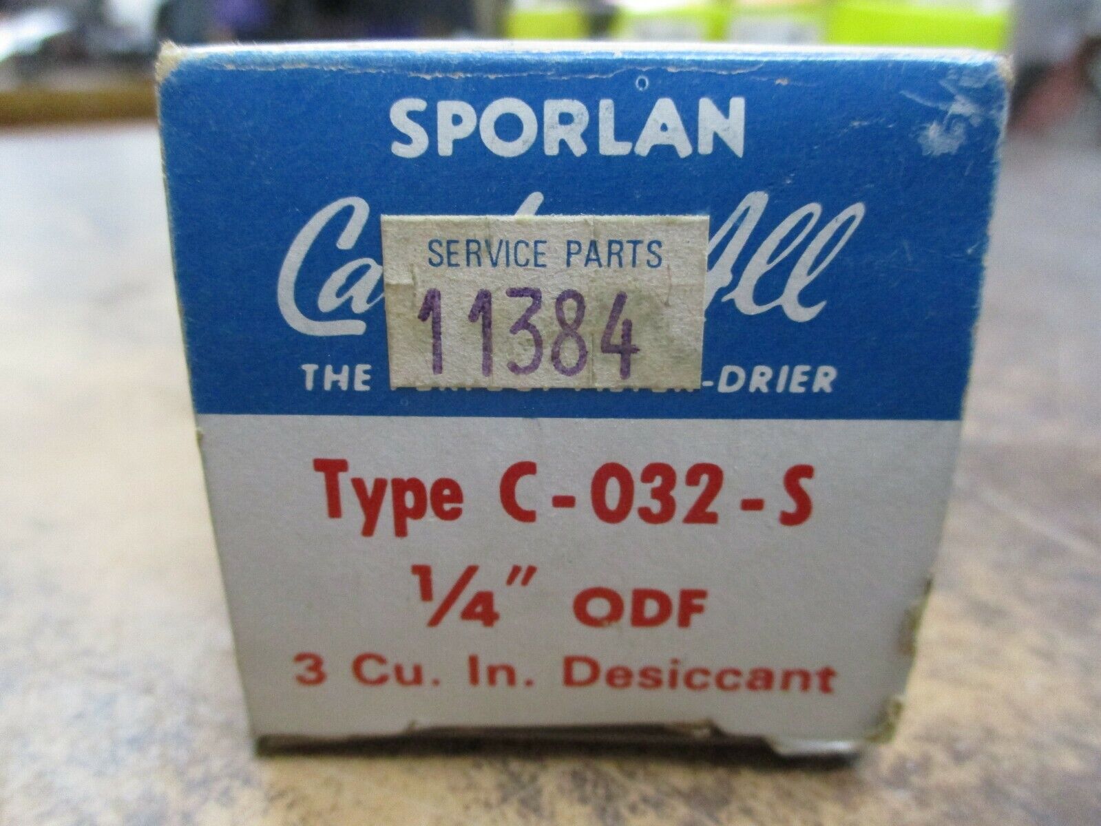 Sporlan Catch-All Filter-Drier C-032-S 1/4" ODF New Surplus