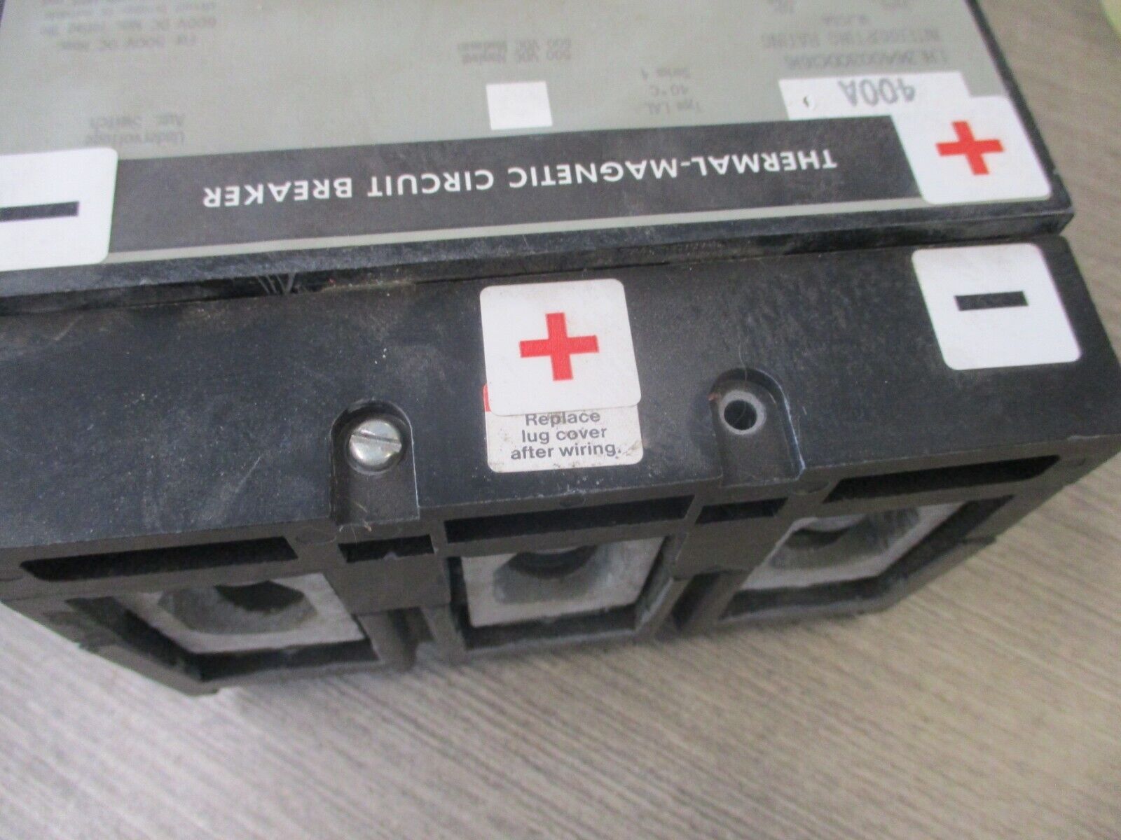 Square D Circuit Breaker LHL3640030DC1616 400A 500VDC 3P