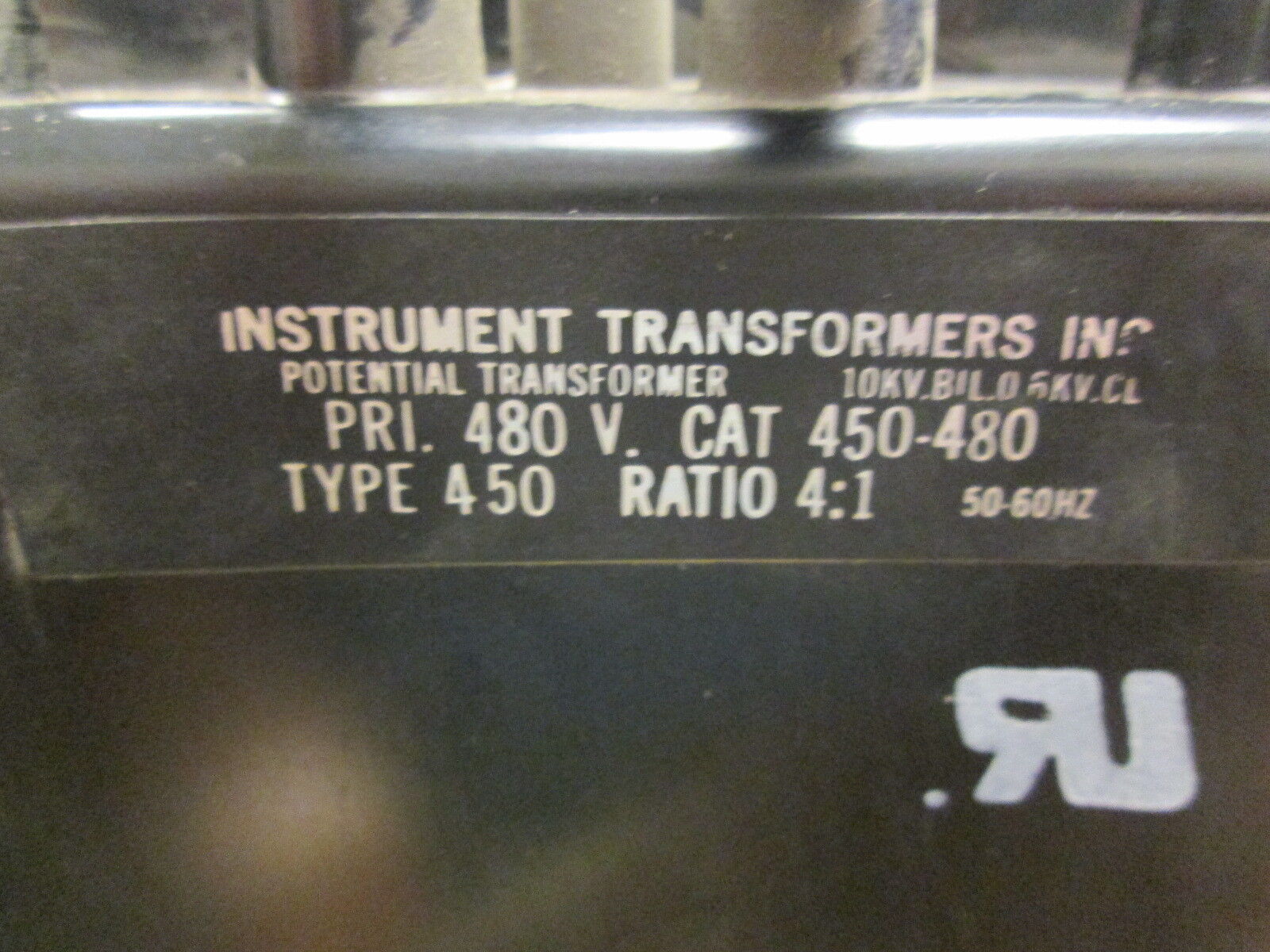 Instrument Transformers Potential Transformer 450-480 Ratio 4:1 Pri:460V Used