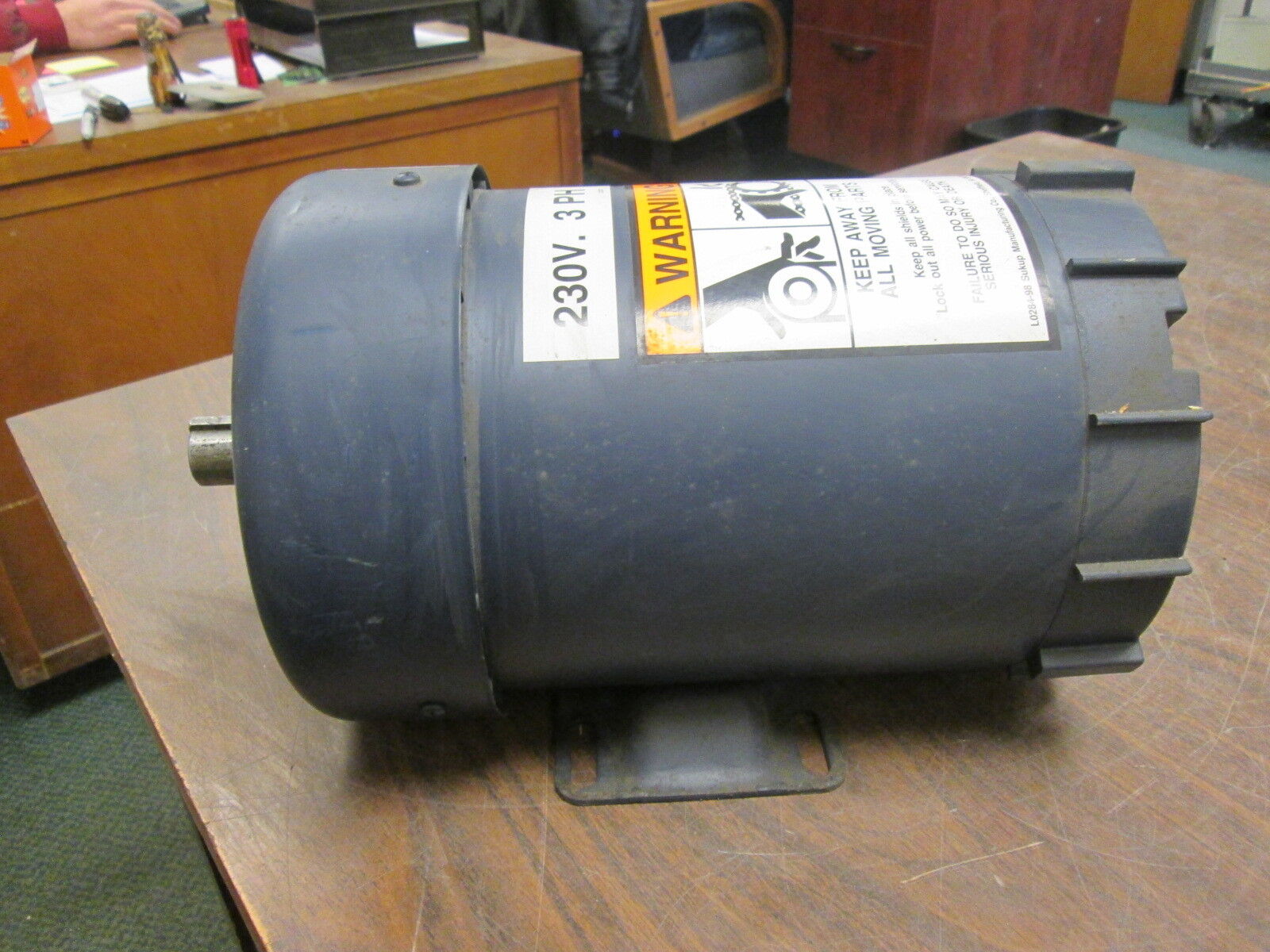 Sukup P6T17FB6F AC Motor 110235.00 1.5HP 1725/1425RPM FR:F56Z ENCL:TEFC 3Ph Used