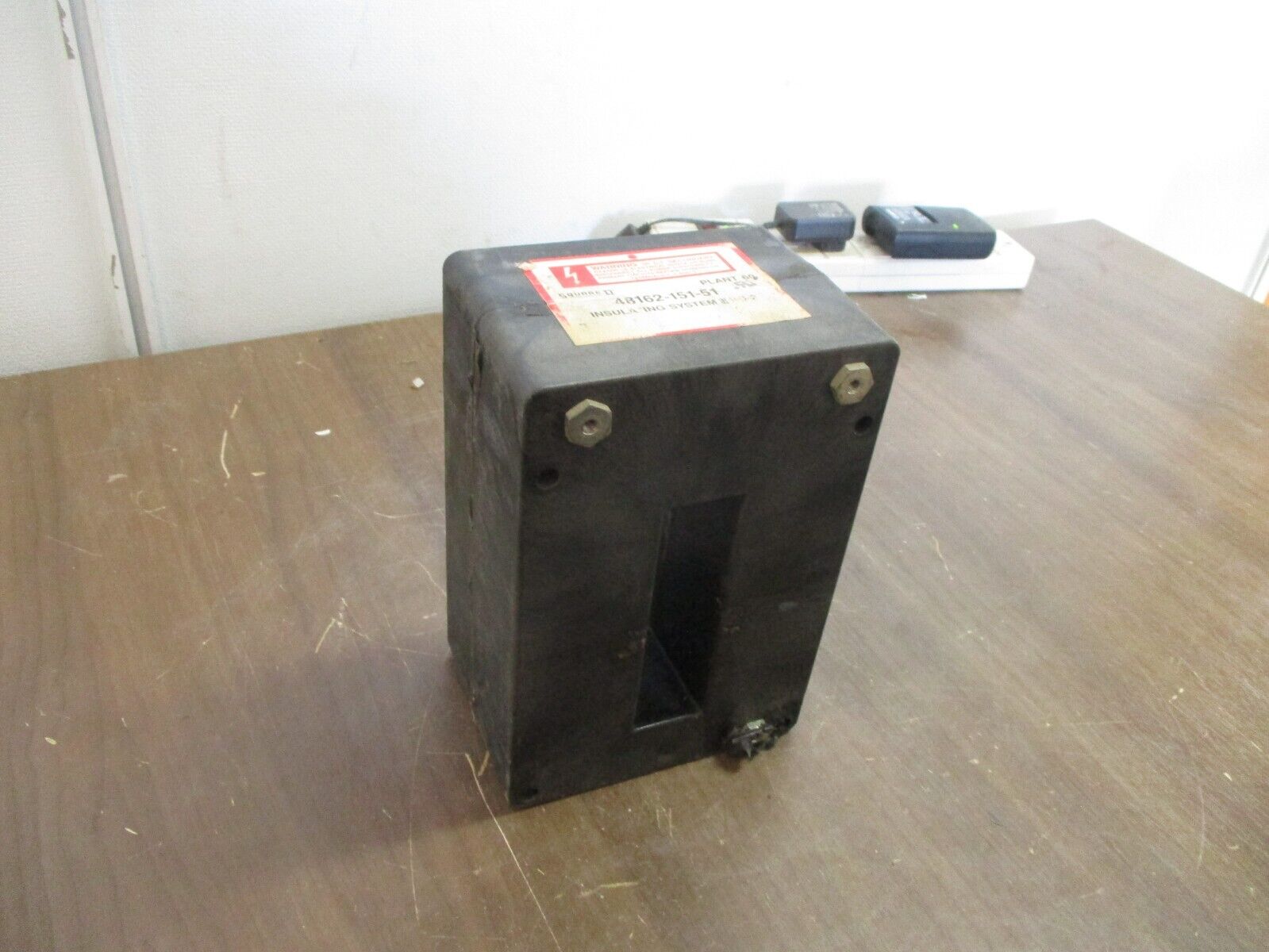 Square D Neutral Current Transformer 48162-151-51 Insulated System HD-2 Used