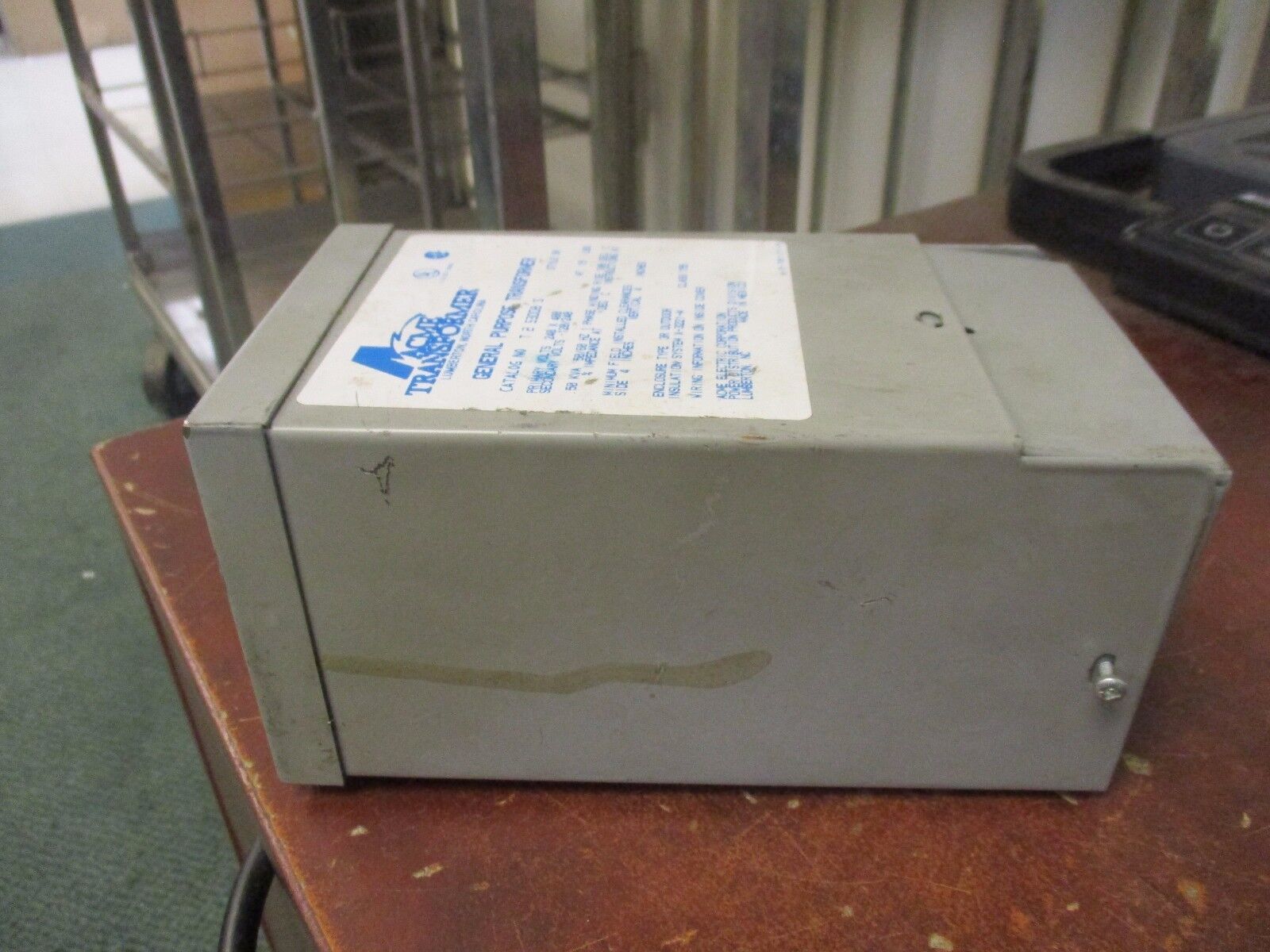 ACME Transformer	General Purpose Transformer	T-2-530085 "Missing Screw" Used