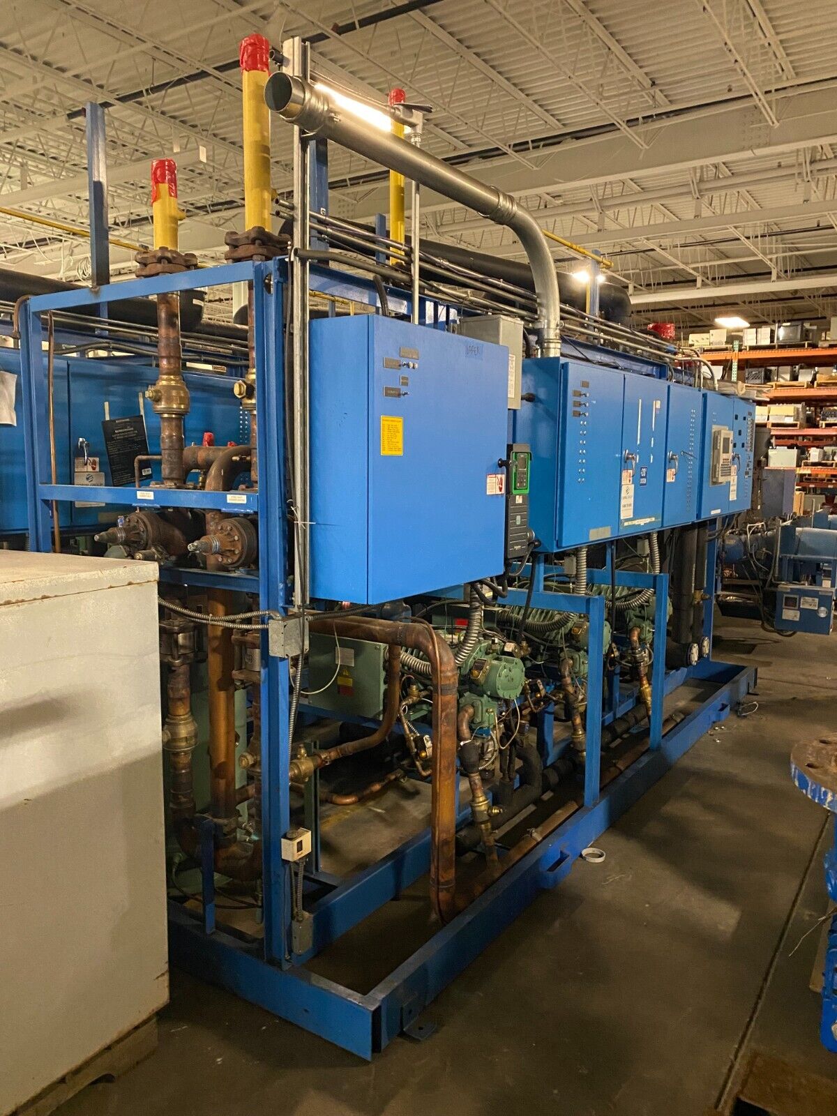 Systematic Refrigeration Compressor Rack, 3 Compressors, 460V 3PH +20 F, Used