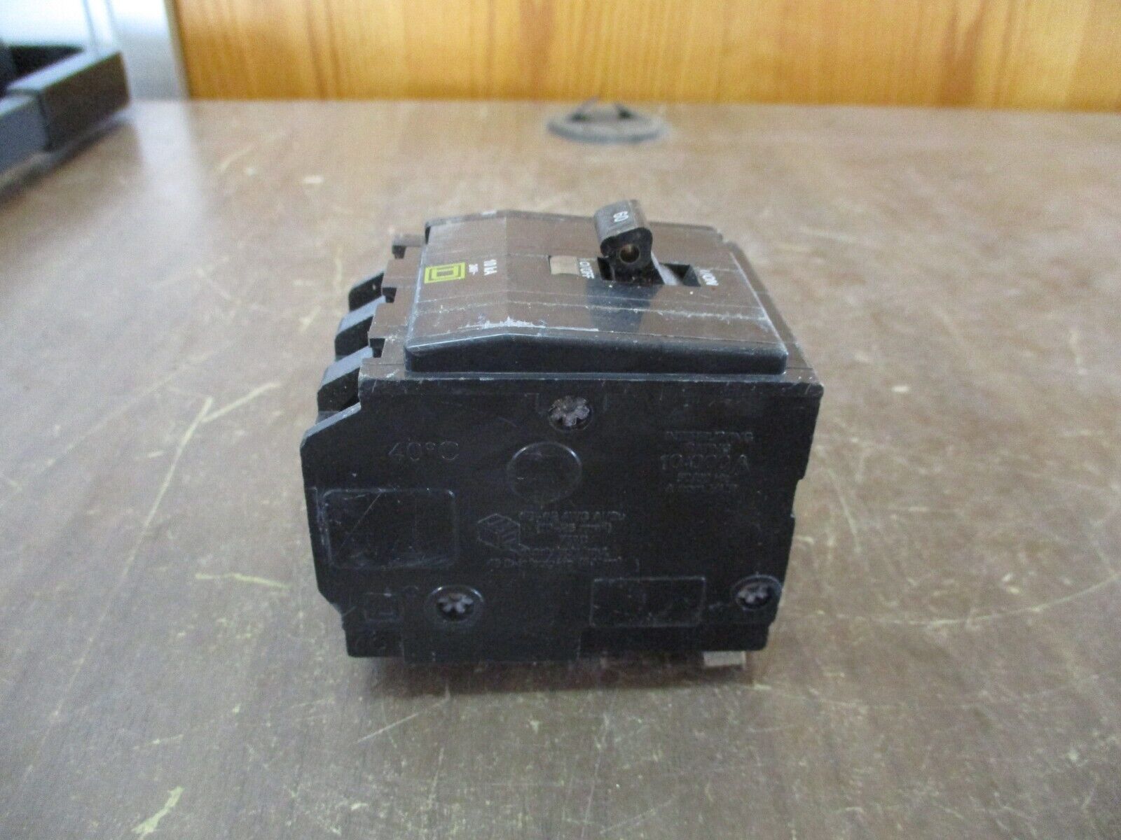 Square D Clip-On Circuit Breaker QO360 60A 240V 3P Used