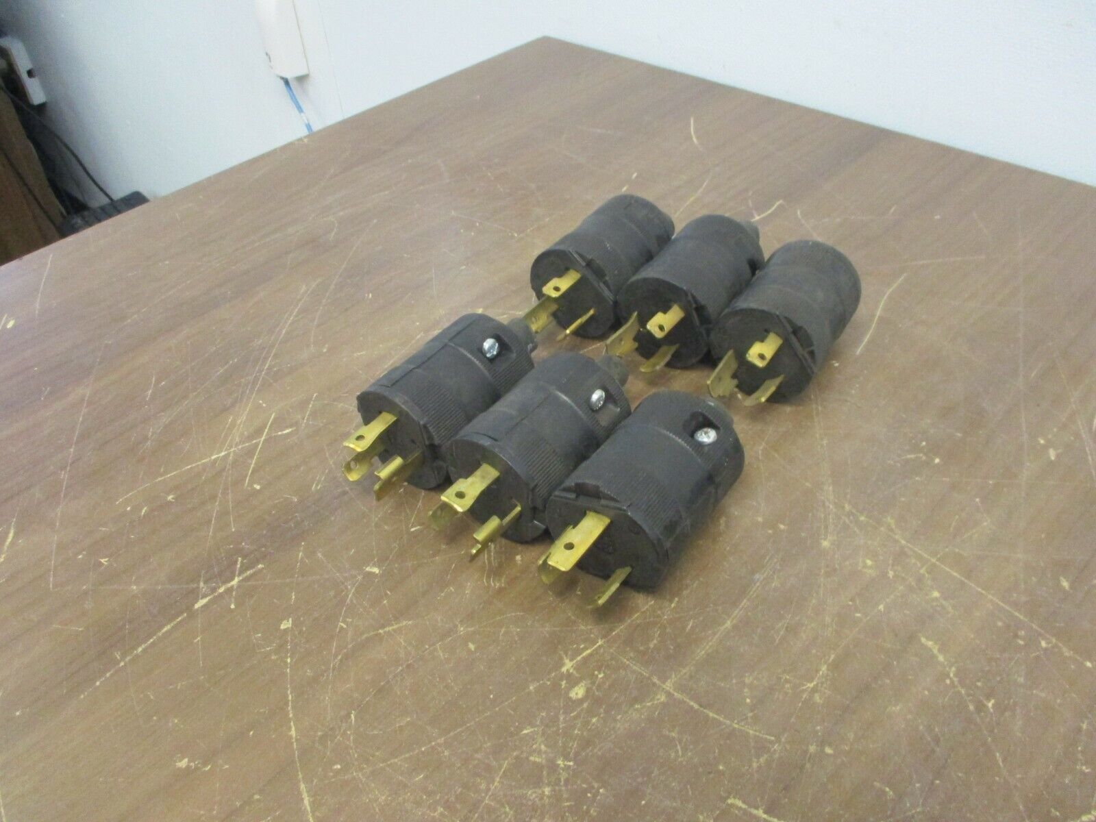 Hubbell Twist-Lock Plug NEMA L6-30 30A 250V Used **Lot of 6**