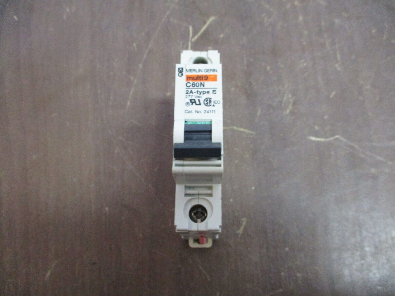 Merlin Gerin Circuit Breaker 24111 2A 277V 1P Used