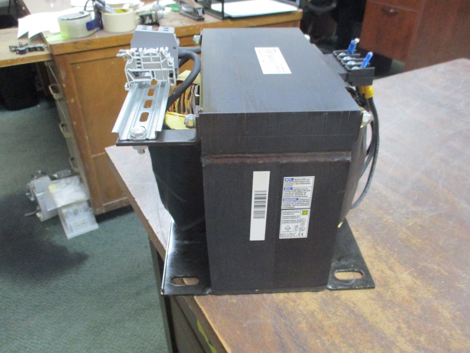 Square D Transformer 9070T5000D1 5KVA Pri: 240/480V Sec: 120V 50/60Hz Used