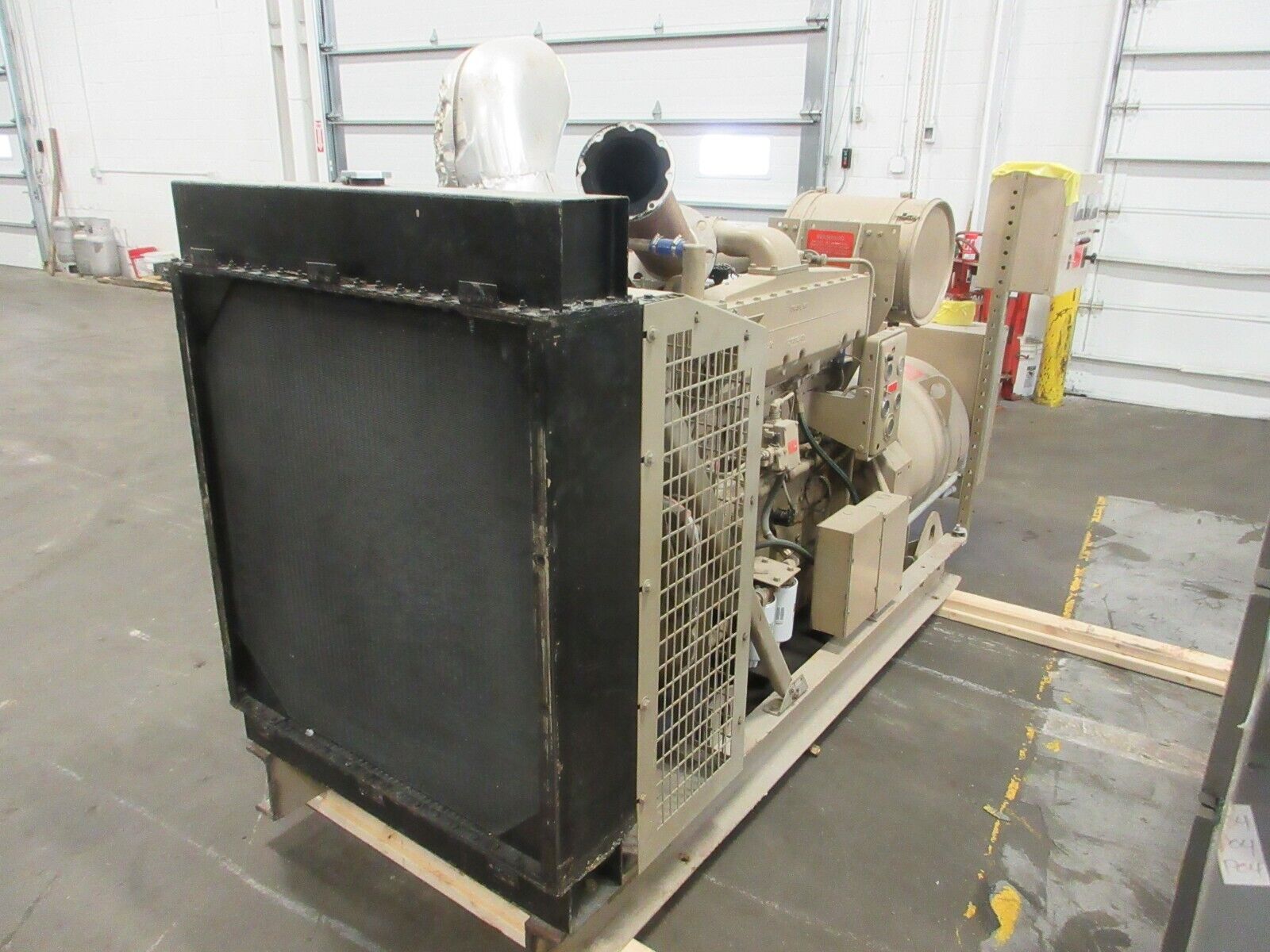 Cummins Diesel Generator 500FDR5054FF 260kW 480/277V 3Ph 391A 1800RPM Used