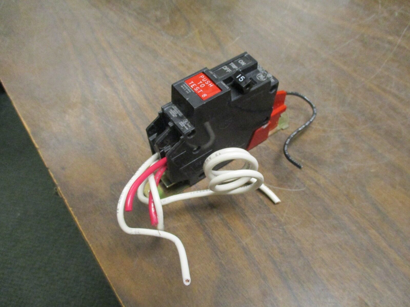 GE Circuit Breaker THQC-1115GF 15A 120V Used