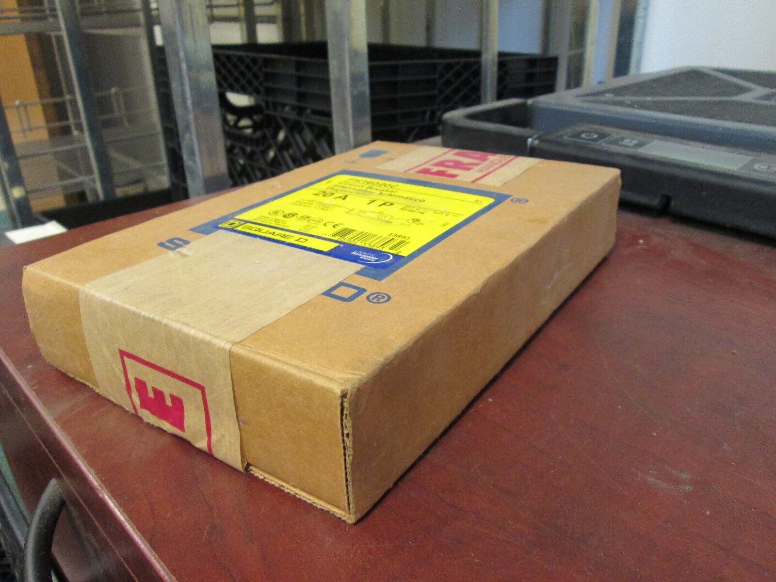 Square D Circuit Breaker FH16020C 20A 277V 1P I-Line End New Surplus