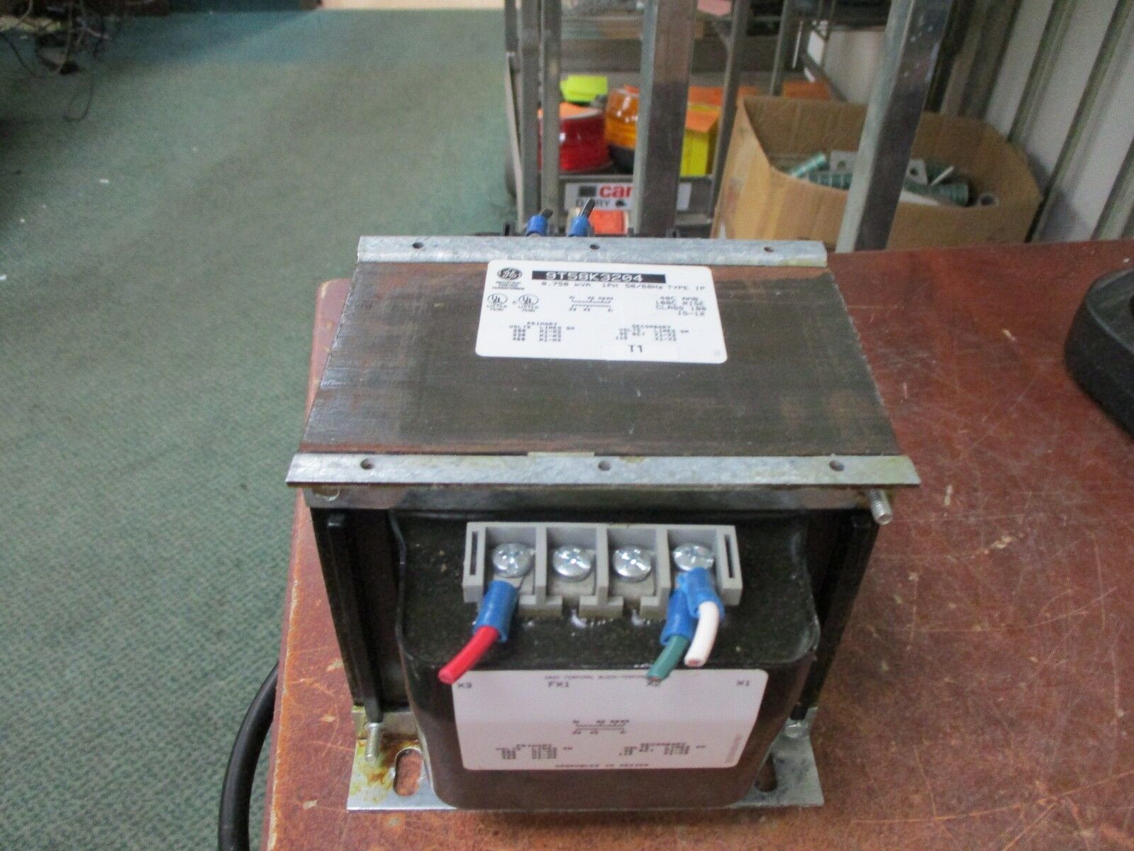 GE Control Transformers 9T58K3204 0.750 kVA Pri: 208/230/460V Sec: 95/115V 1Ph