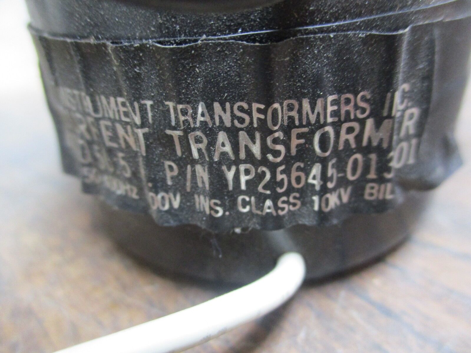 Instrument Transformers Current Transformer Y25645-013-01 Ratio 50:5A 600V Used