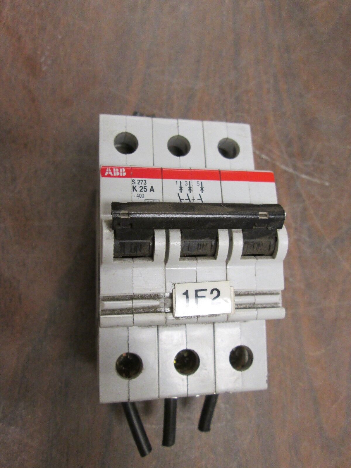 ABB Circuit Breaker S 273 K 25 A 25A 3P Used