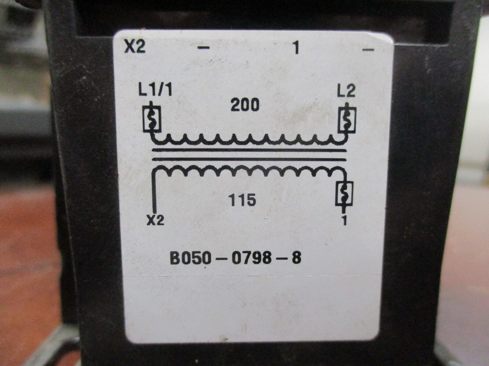 Siemens Transformer 25-213-101-007 50VA Pri: 200V Sec: 115V 50/60Hz Used