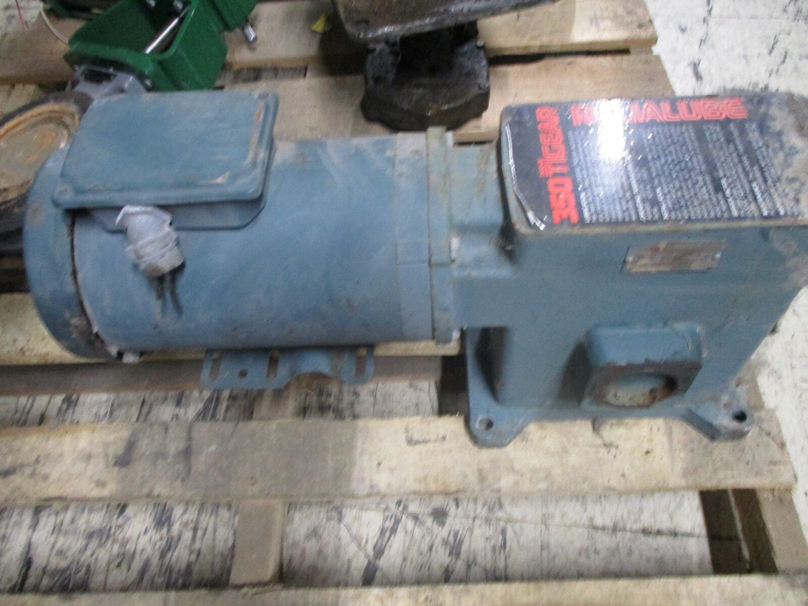 Reliance Gear Motor Frame: FD56C 3HP 1725RPM 230/460V 5.4/2.7A 60Hz Used