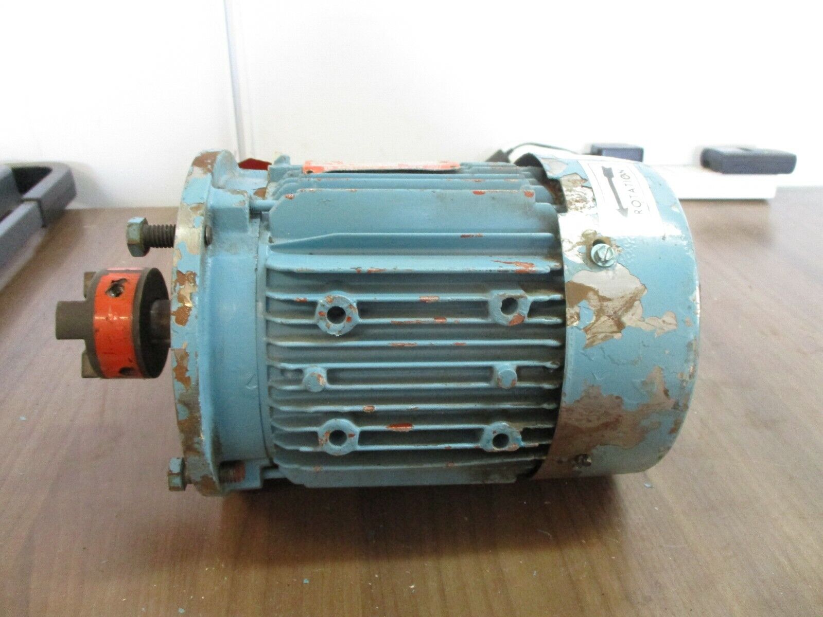 Leroy Somer Motor B22GVGV3DQ-R 2HP 3600RPM 200/230/460V 50/60Hz 3Ph Used