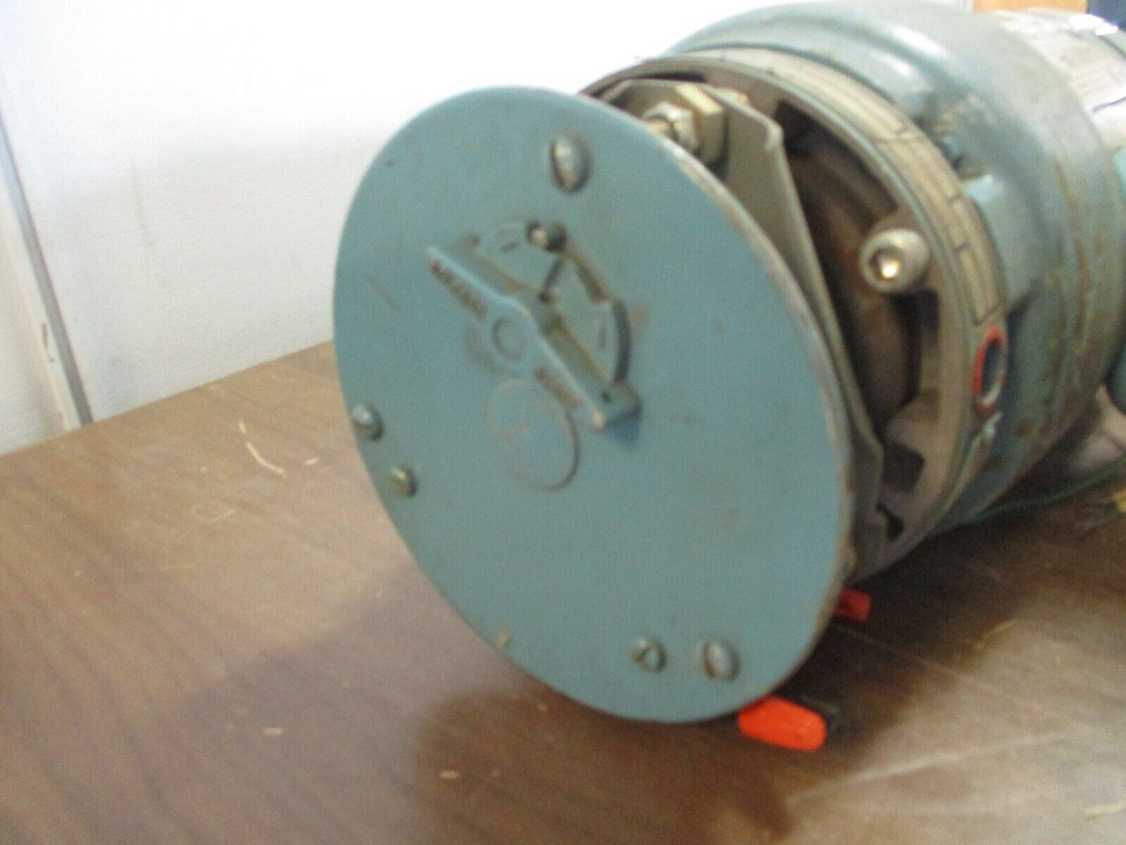 Dresser Motor w/ Brake 3E 37455 VK 3/4HP 1800RPM 230/460V 3.8/1.9A 3Ph 60Hz