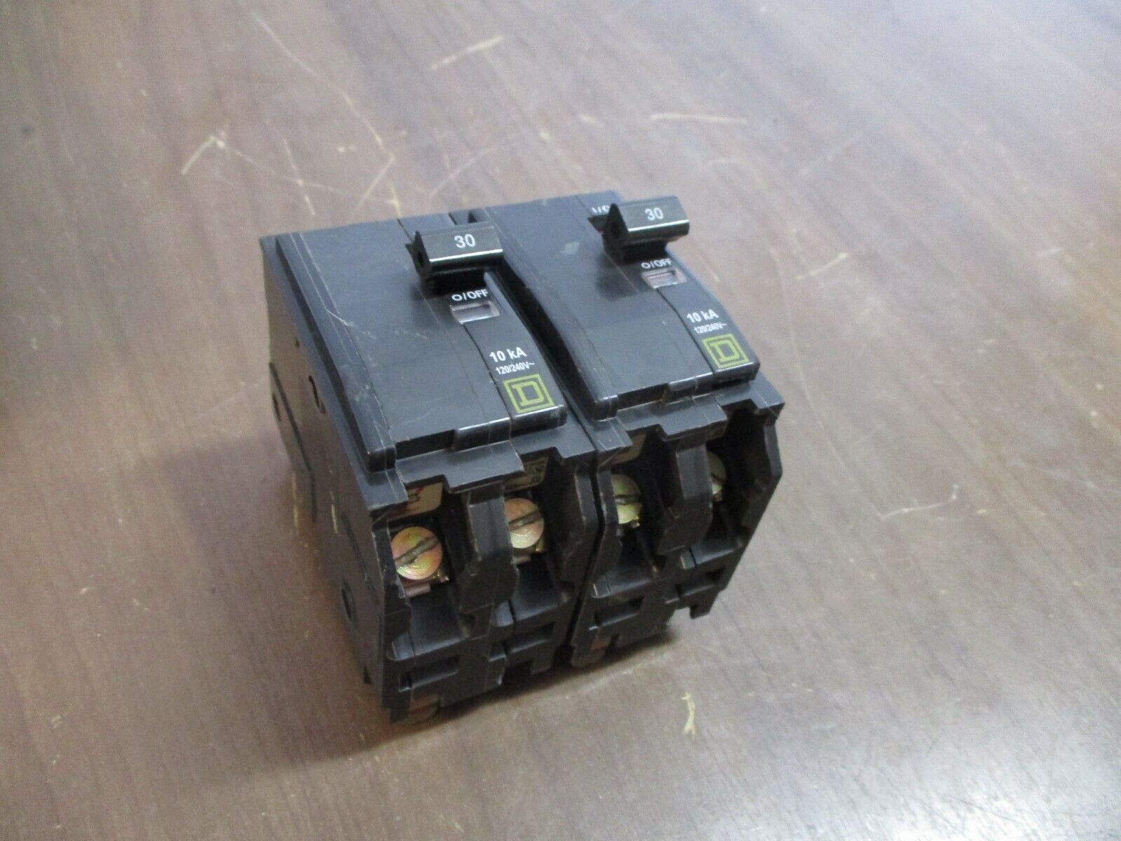 Square D Circuit Breaker QOB230 30A 120/240V 2P *Lot of 2* *No Screws* Used