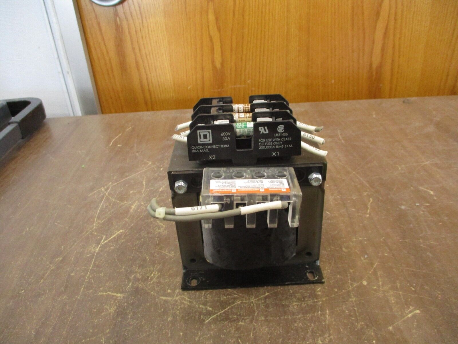 Square D Transformer 9070TF500D1 0.5kVA Pri: 240/480V Sec: 120V 50/60Hz  Used