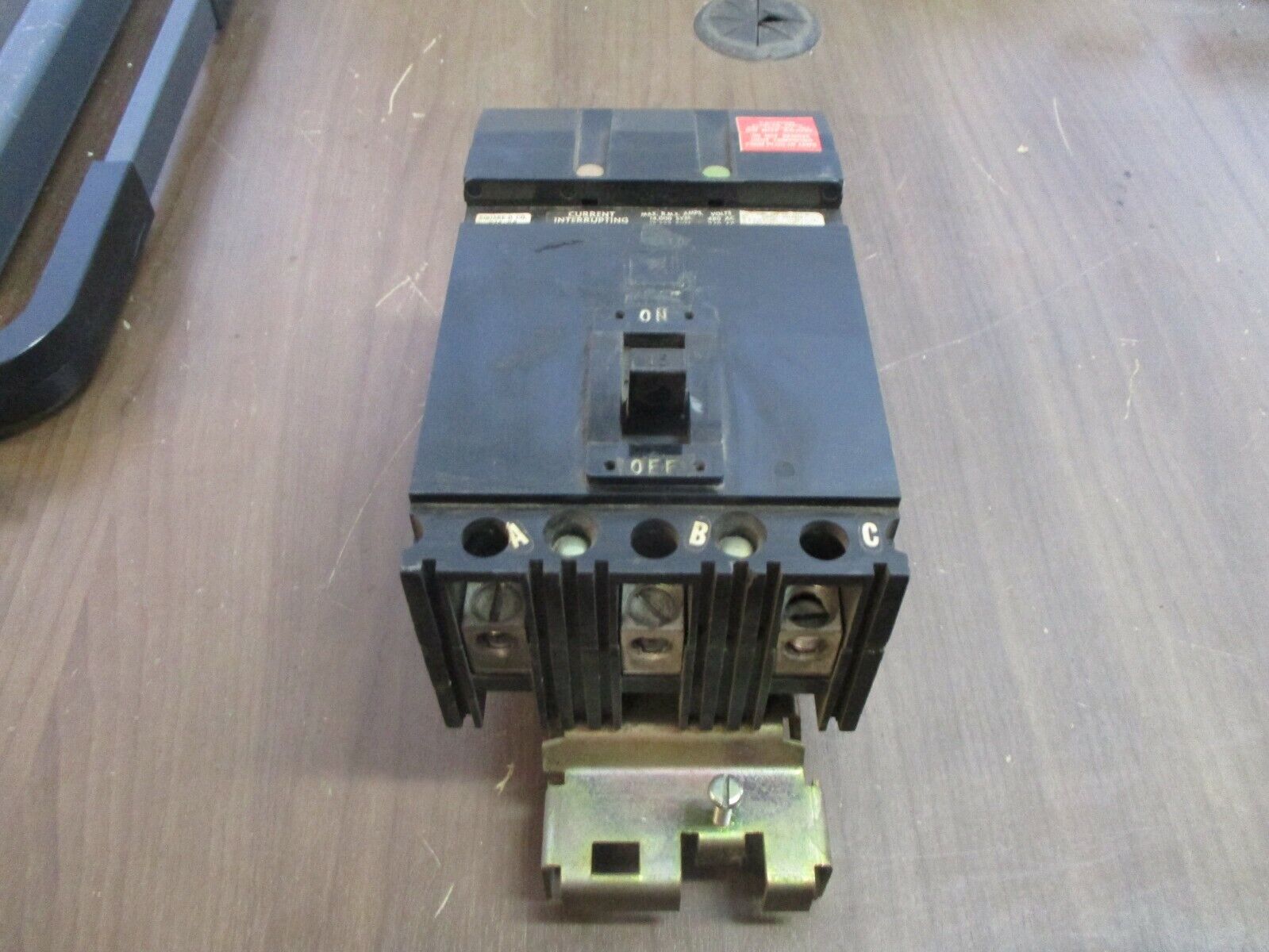 Square D I-Line Circuit Breaker FA-34015 15A 480V 3P Used