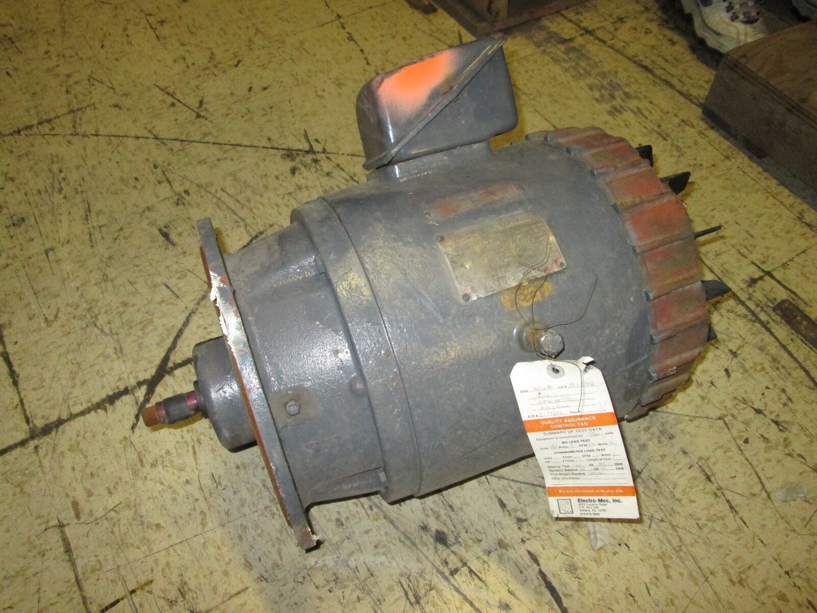 Link Belt  Motor  5K4256Y2LB5  10HP  256Y Frame  1760 RPM's  220/440V  27/13.5A