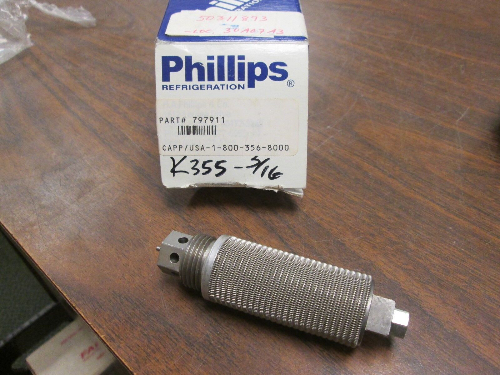 Phillips Refrigeration Cartridge Kit K355-3/16 New Surplus