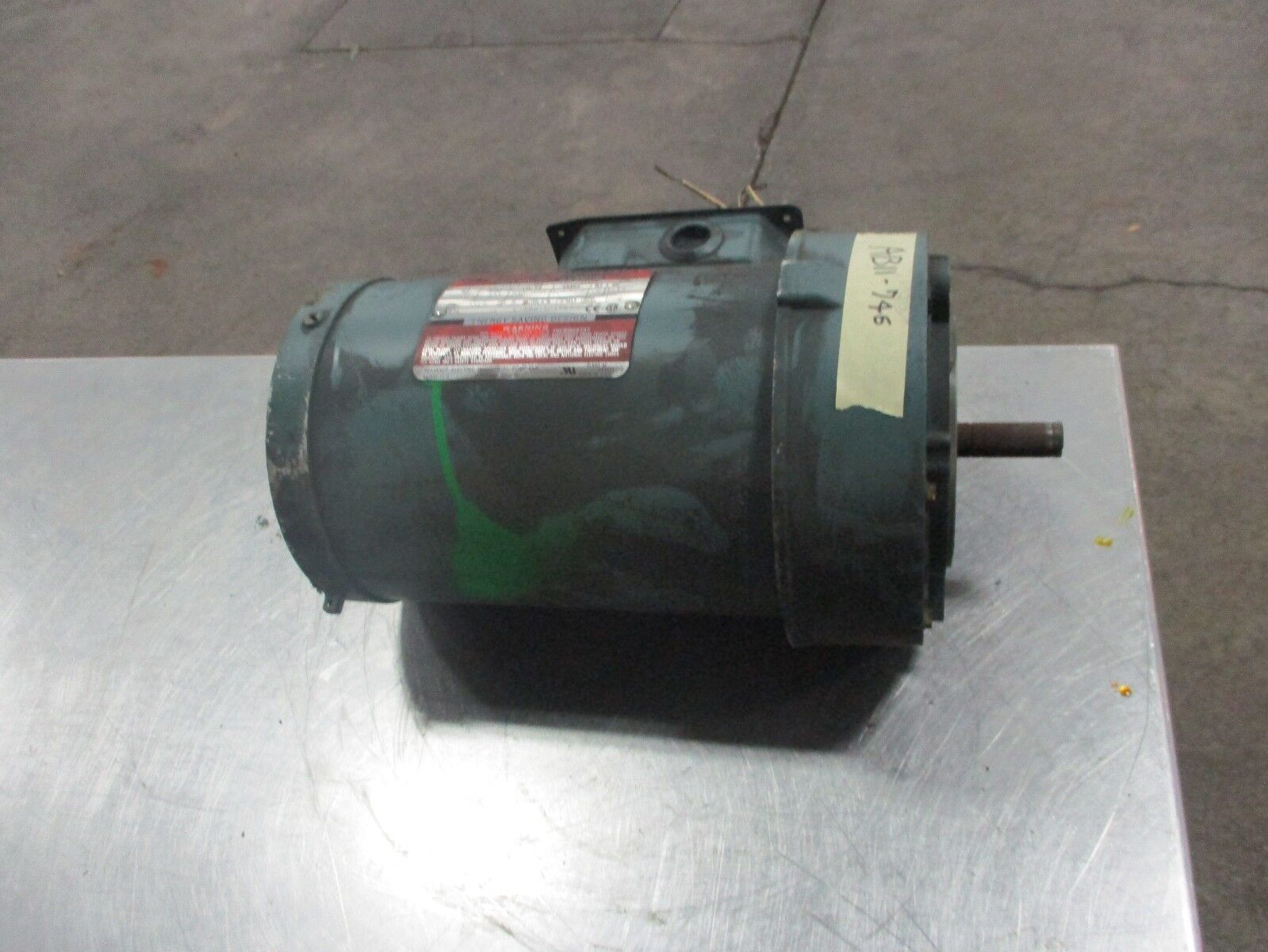 Reliance Duty Master AC Motor B79C3131N-GA 1.5HP 1800RPM FR:FJ56C 230/460V Used