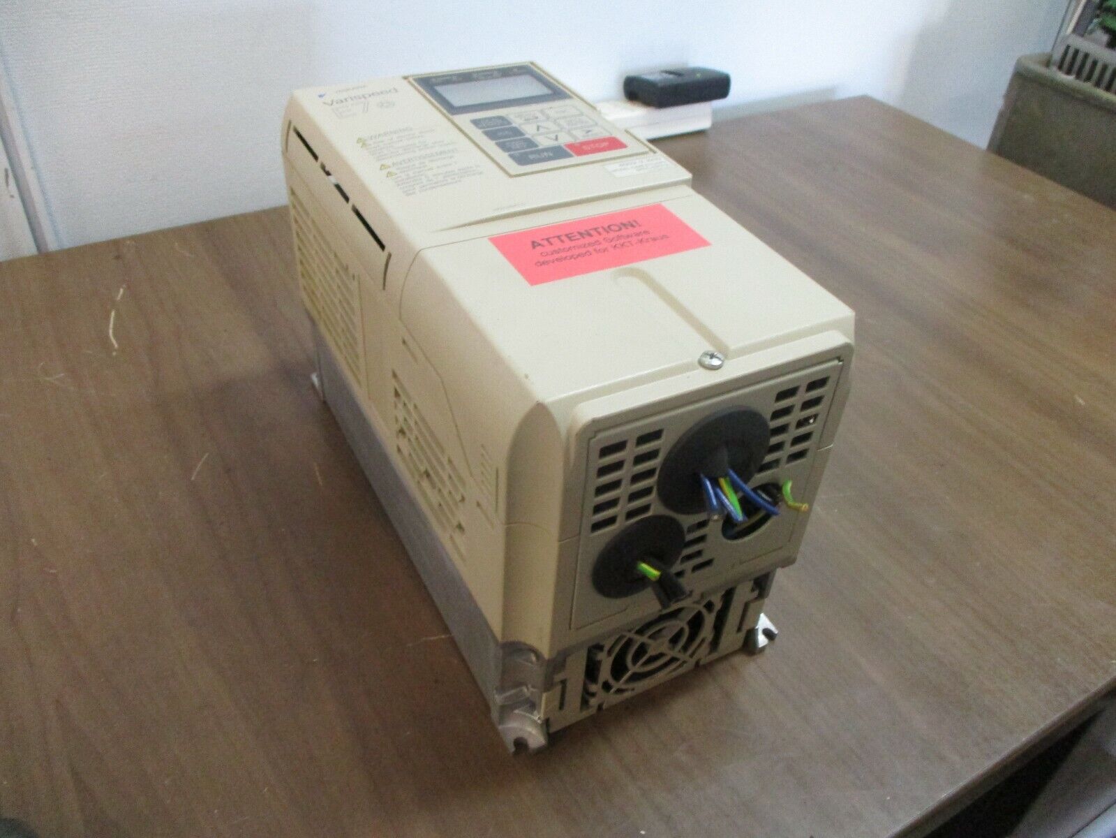 Yaskawa Varispeed E7 AC Drive CIMR-E7C42P2 3HP 3Ph w/ Keypad Used