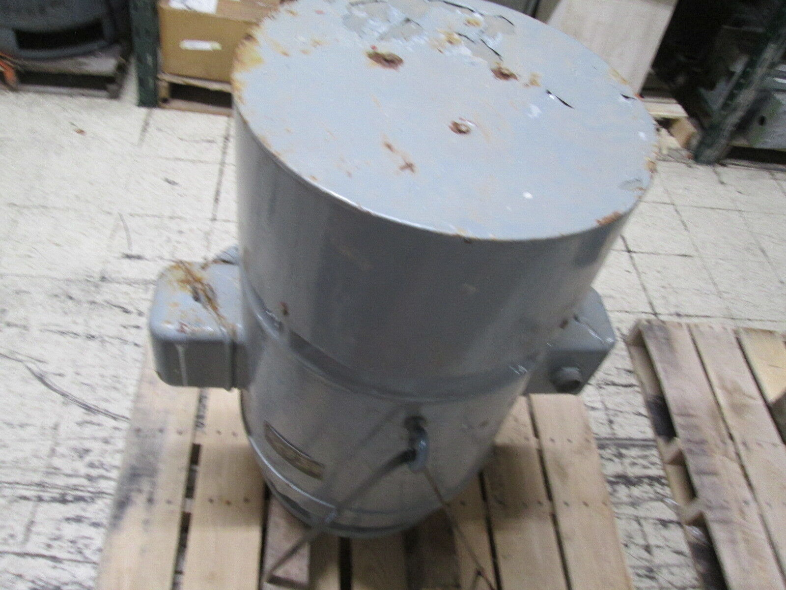 Continental Electrical Co. Vertical Solid Shaft AC Motor SNV444SC 30HP 1200RPM