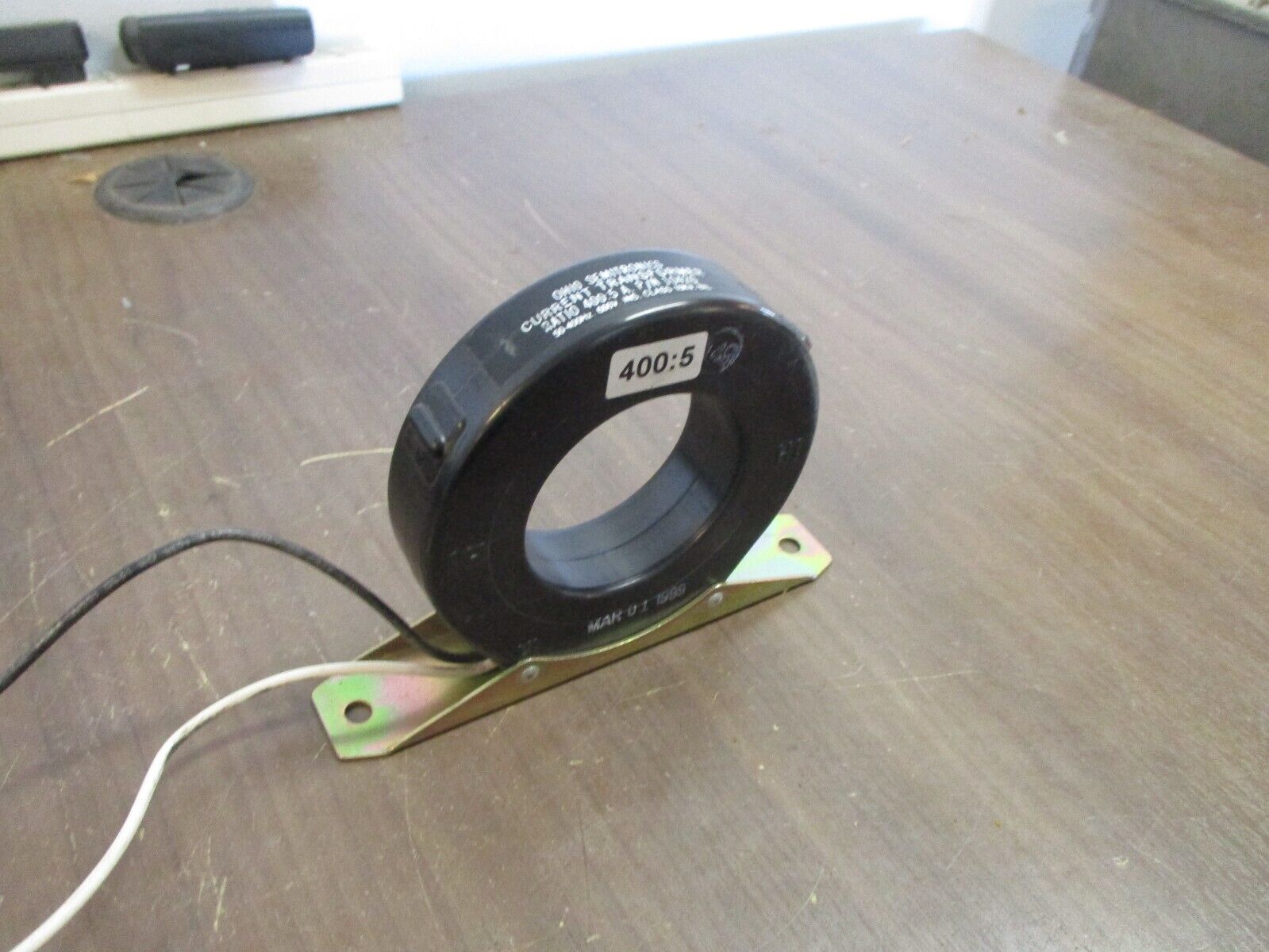 Ohio Semitanics Current Transformer 10420 Ratio 400:5A 600V 50-400Hz 10kV BIL