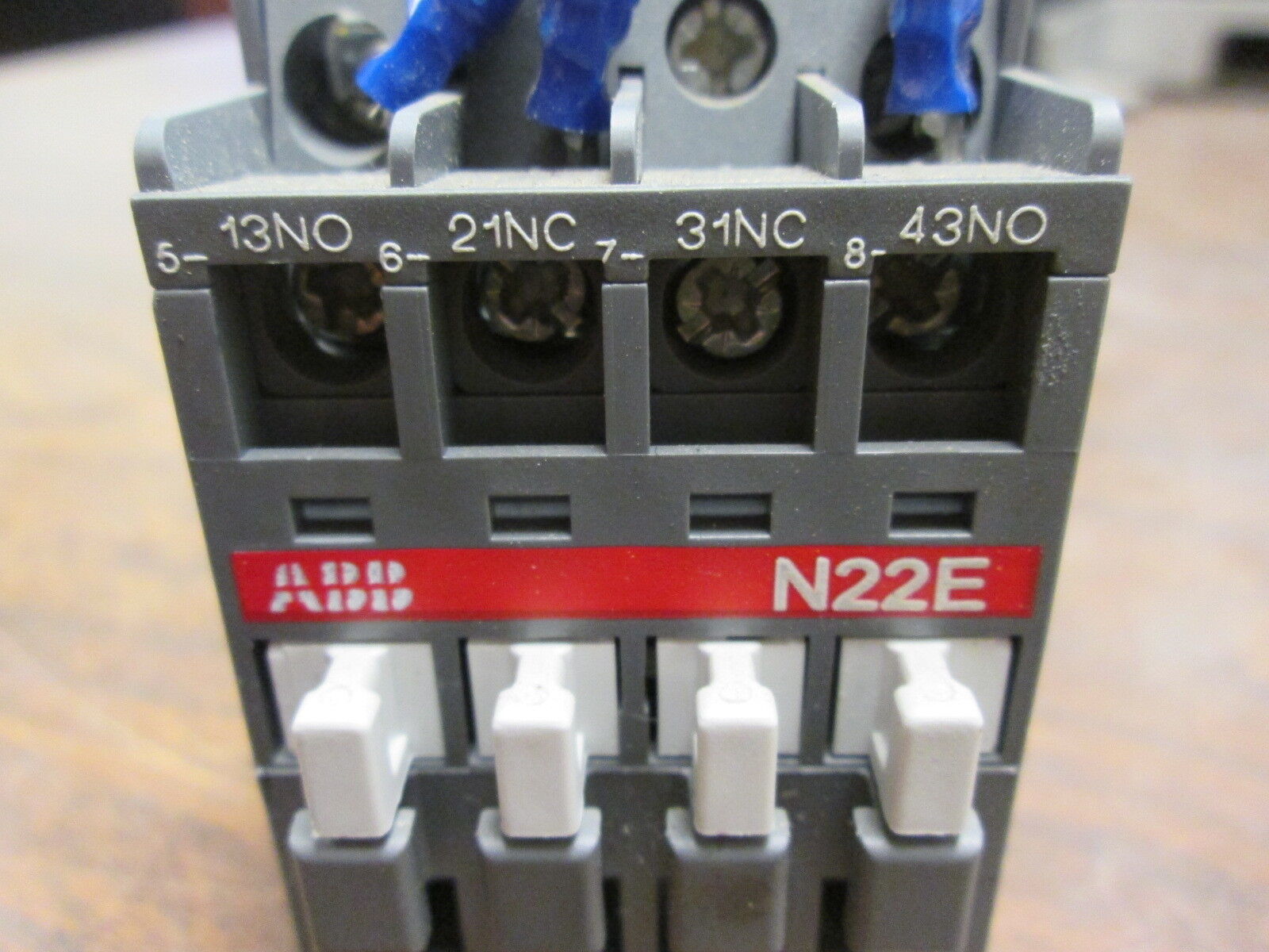 ABB Contactor N22E 110-120V Coil 600V Used