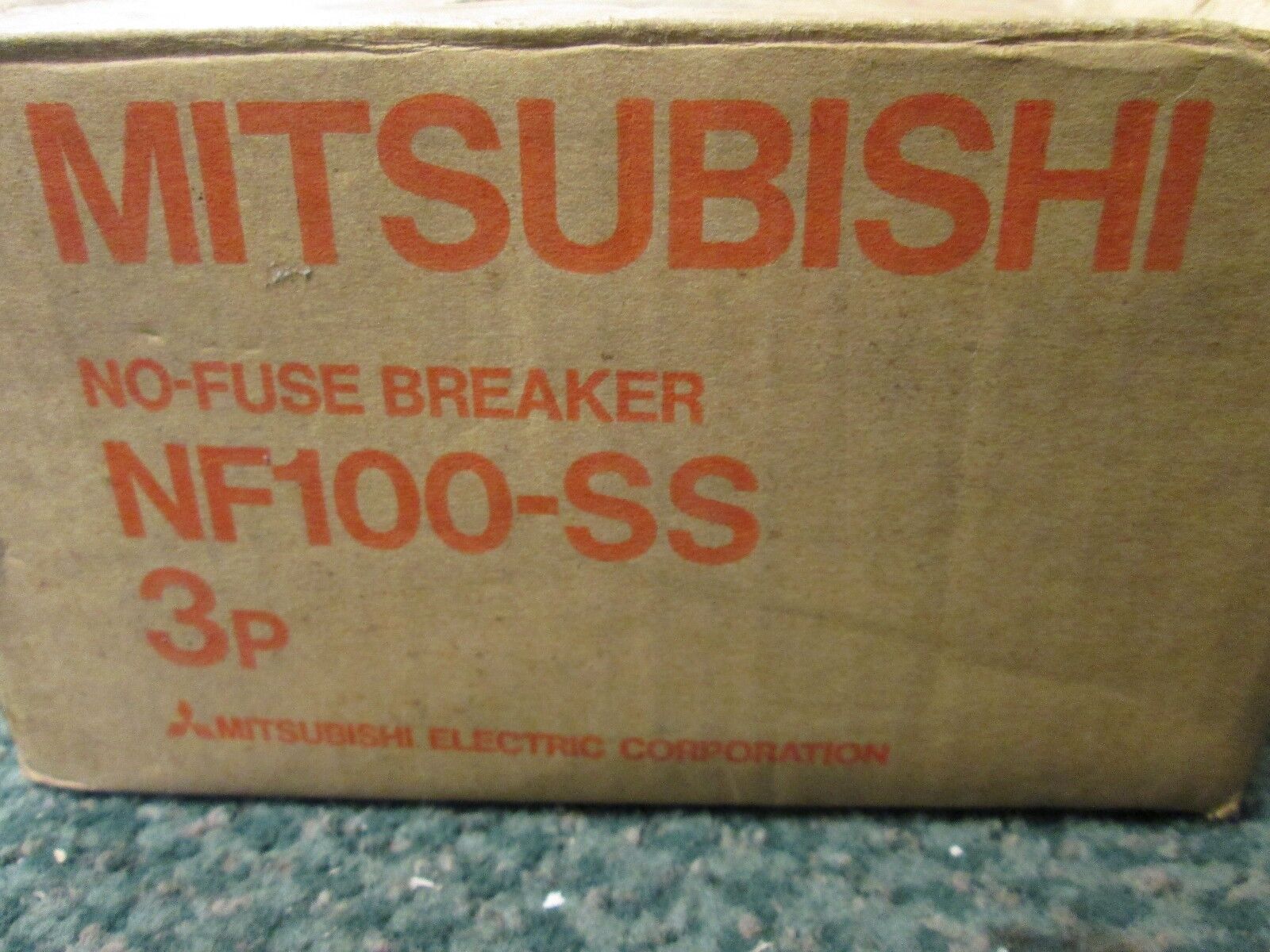 Mitsubishi Circuit Breaker NF100-SS 100A 660V 3P New Surplus