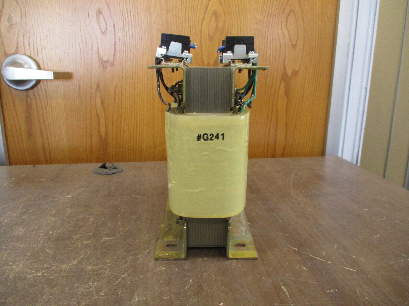 Sanil Transformer KKLZ-0096 H03 2.33kVA Pri: 480V Sec: 210V 3Ph 60Hz Used