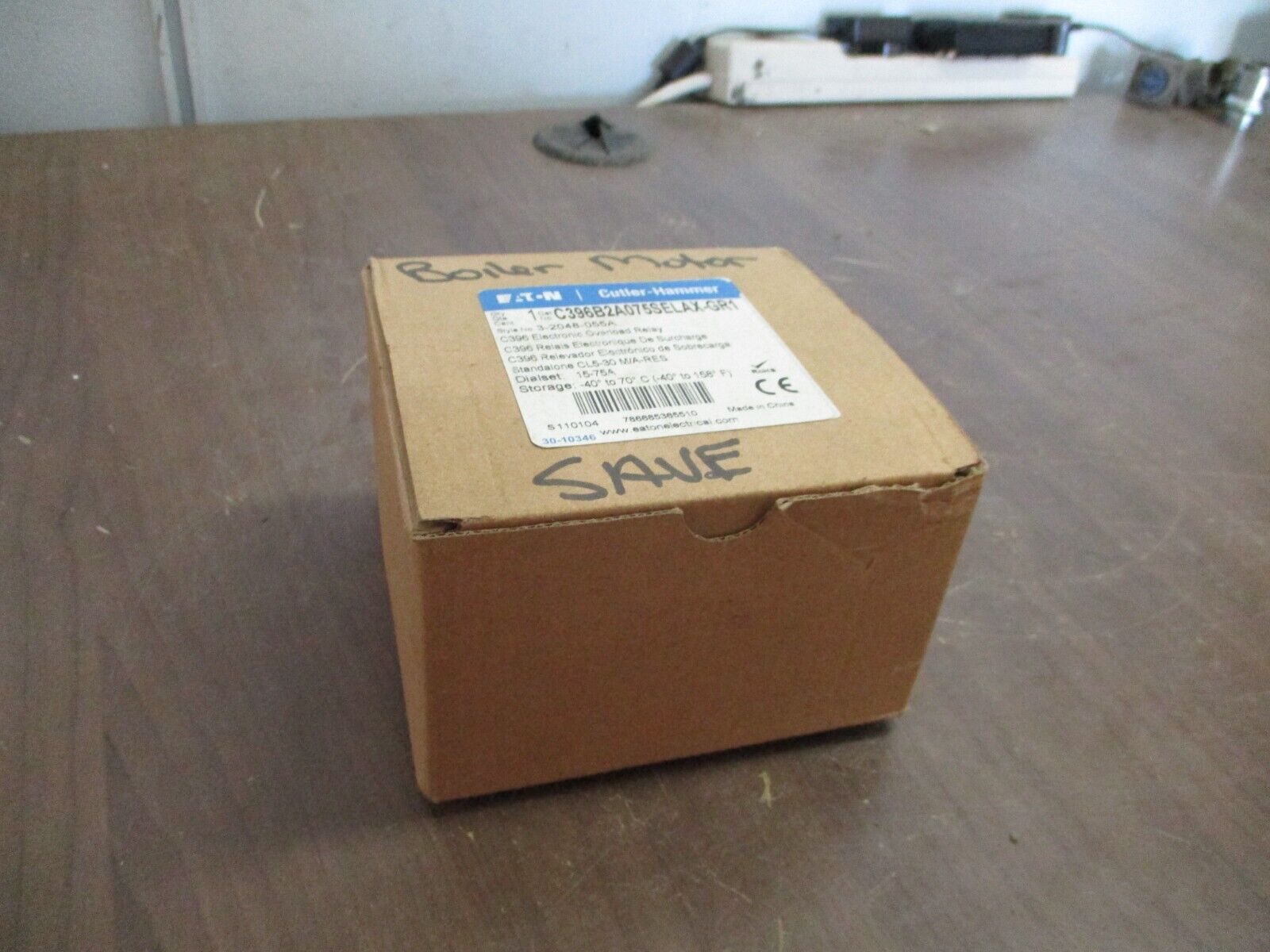 Eaton C396 Solid State Overload C396B2A075SELAX-GR1 Trip: 15-75A New Surplus