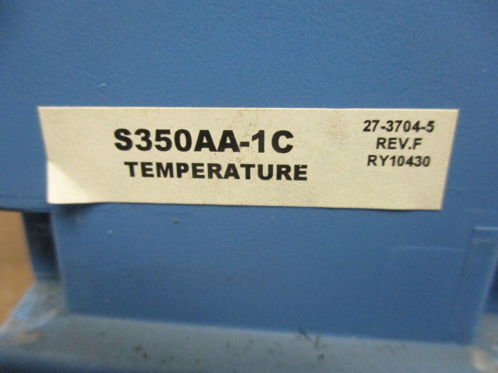 Johnson Controls Temperature Stage Module S350AA-1C Rev. F Used