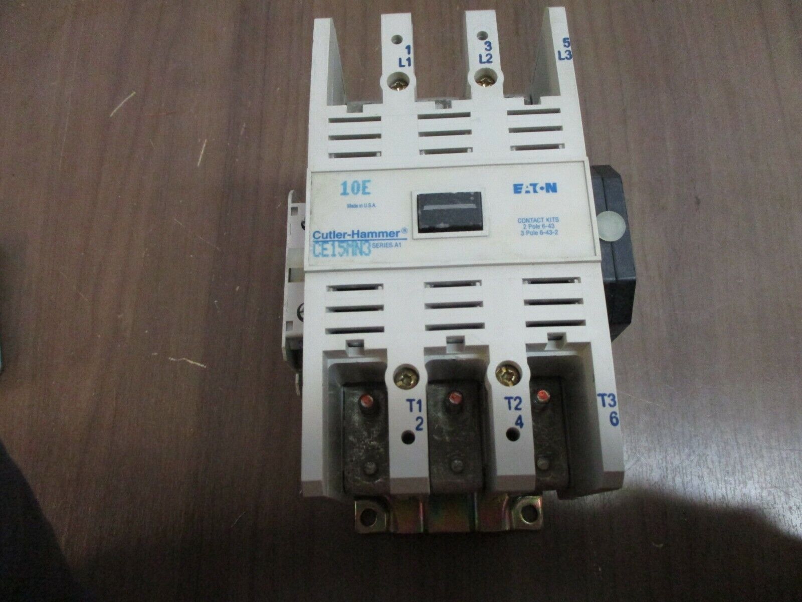 Cutler-Hammer Contactor CE15MN3 Ser. A1 120V Coil 105A 600V Used